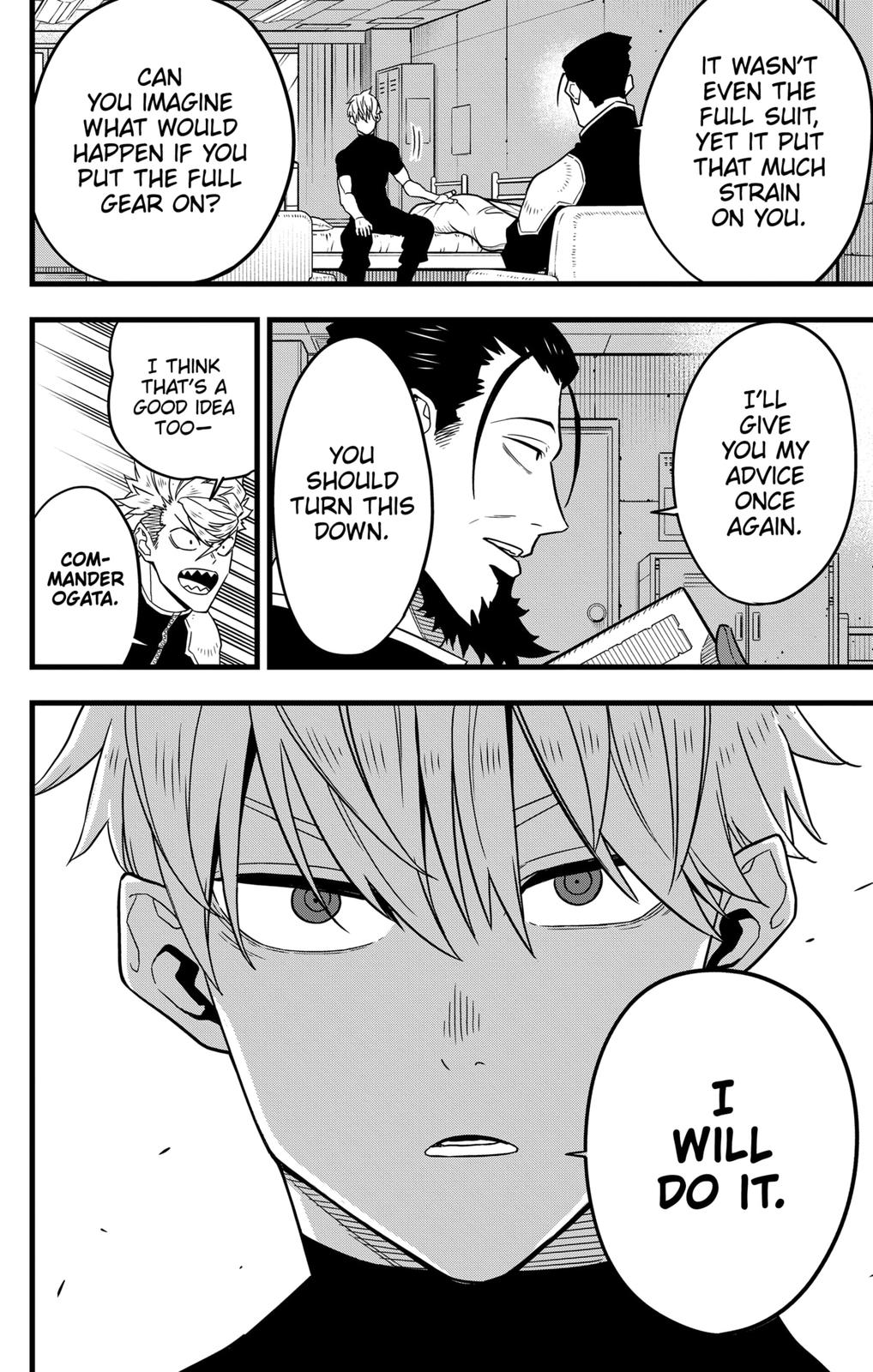 Read Kaiju No.8 ENGLISH Manga Online