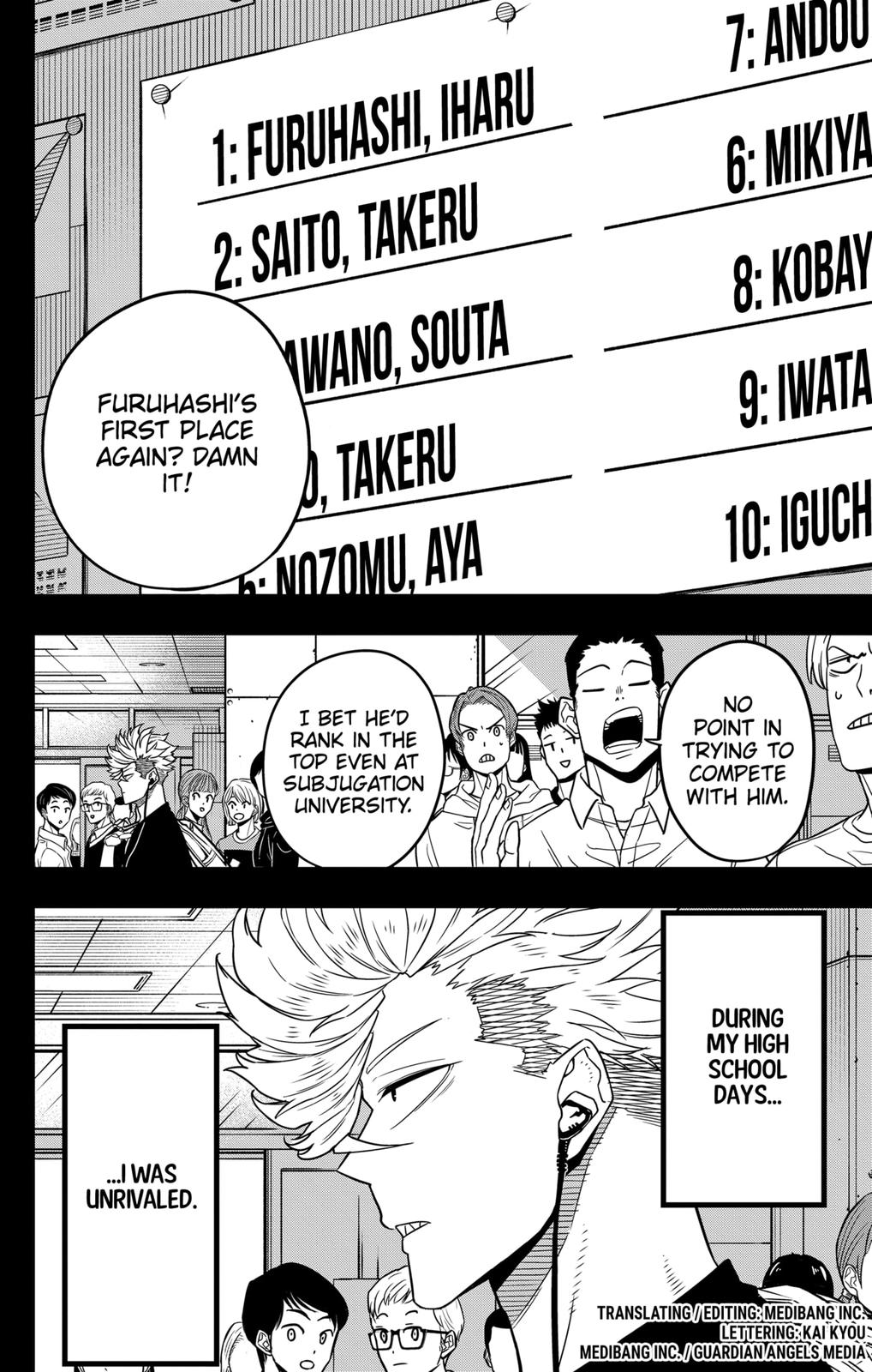 Read Kaiju No.8 ENGLISH Manga Online