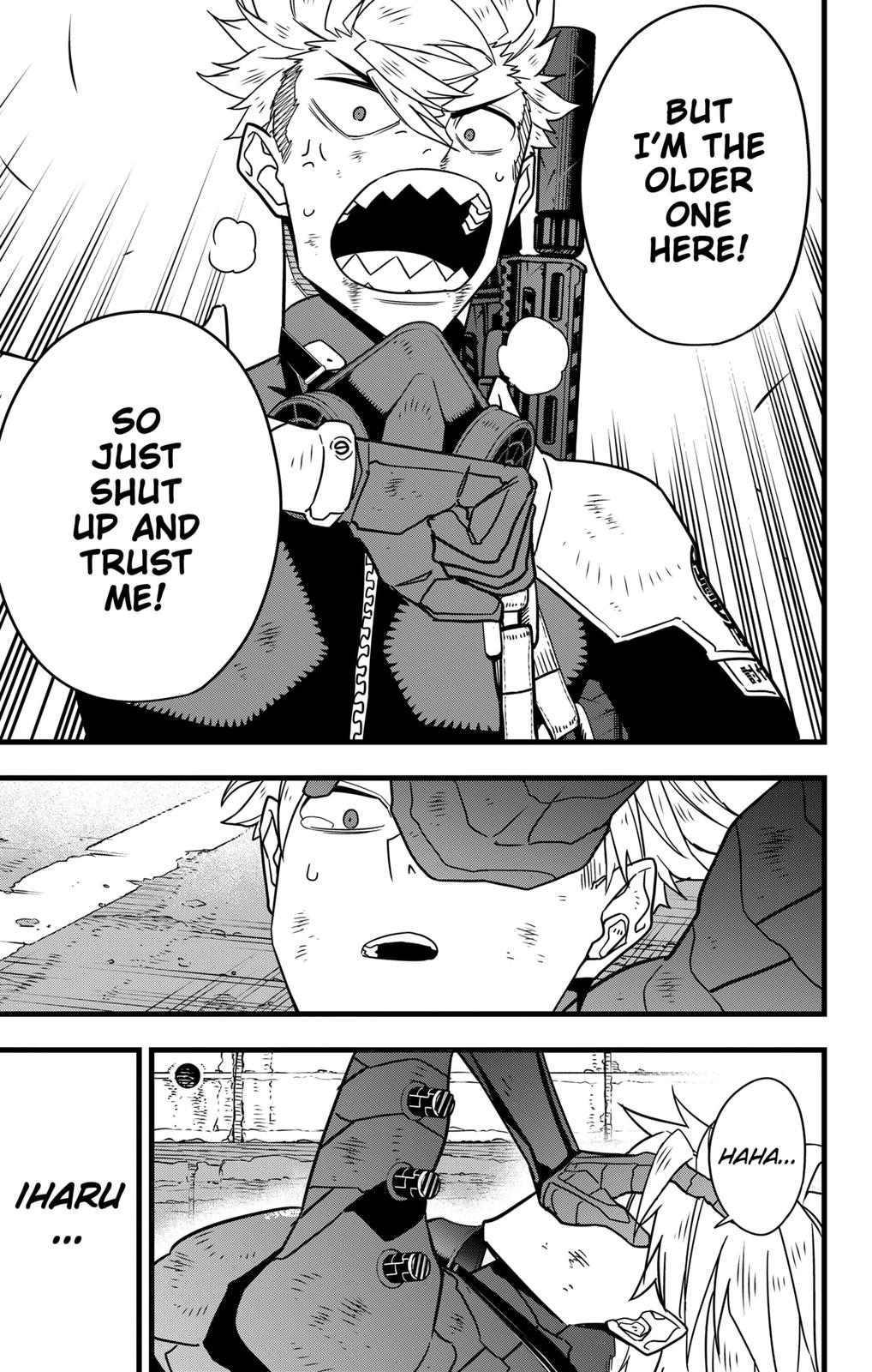 Read Kaiju No.8 ENGLISH Manga Online