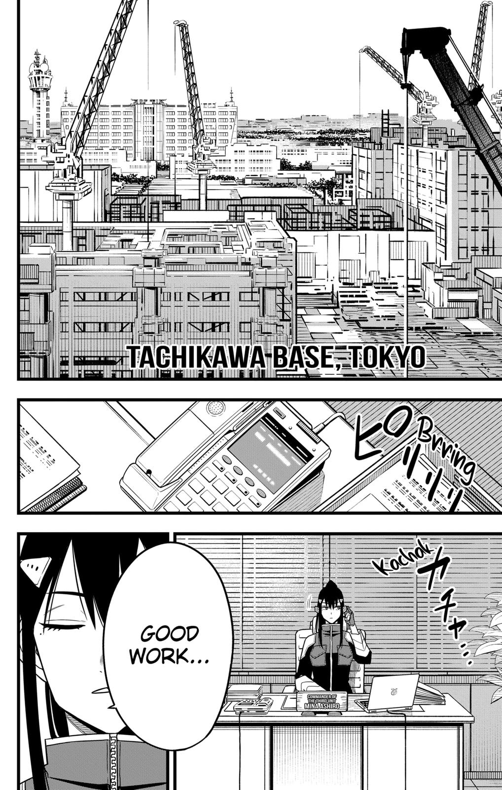 Read Kaiju No.8 ENGLISH Manga Online