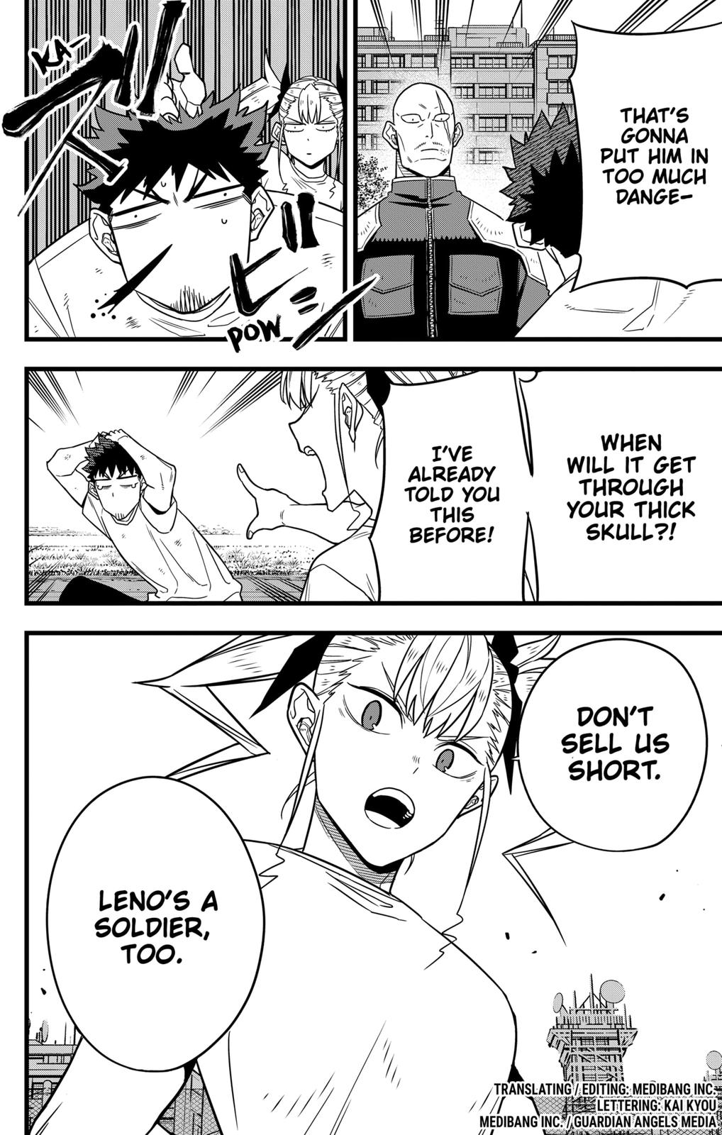 Read Kaiju No.8 ENGLISH Manga Online