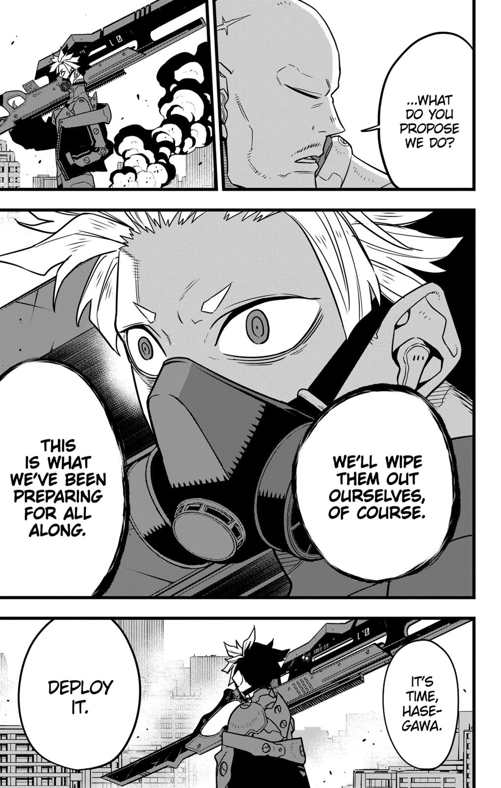 Read Kaiju No.8 ENGLISH Manga Online