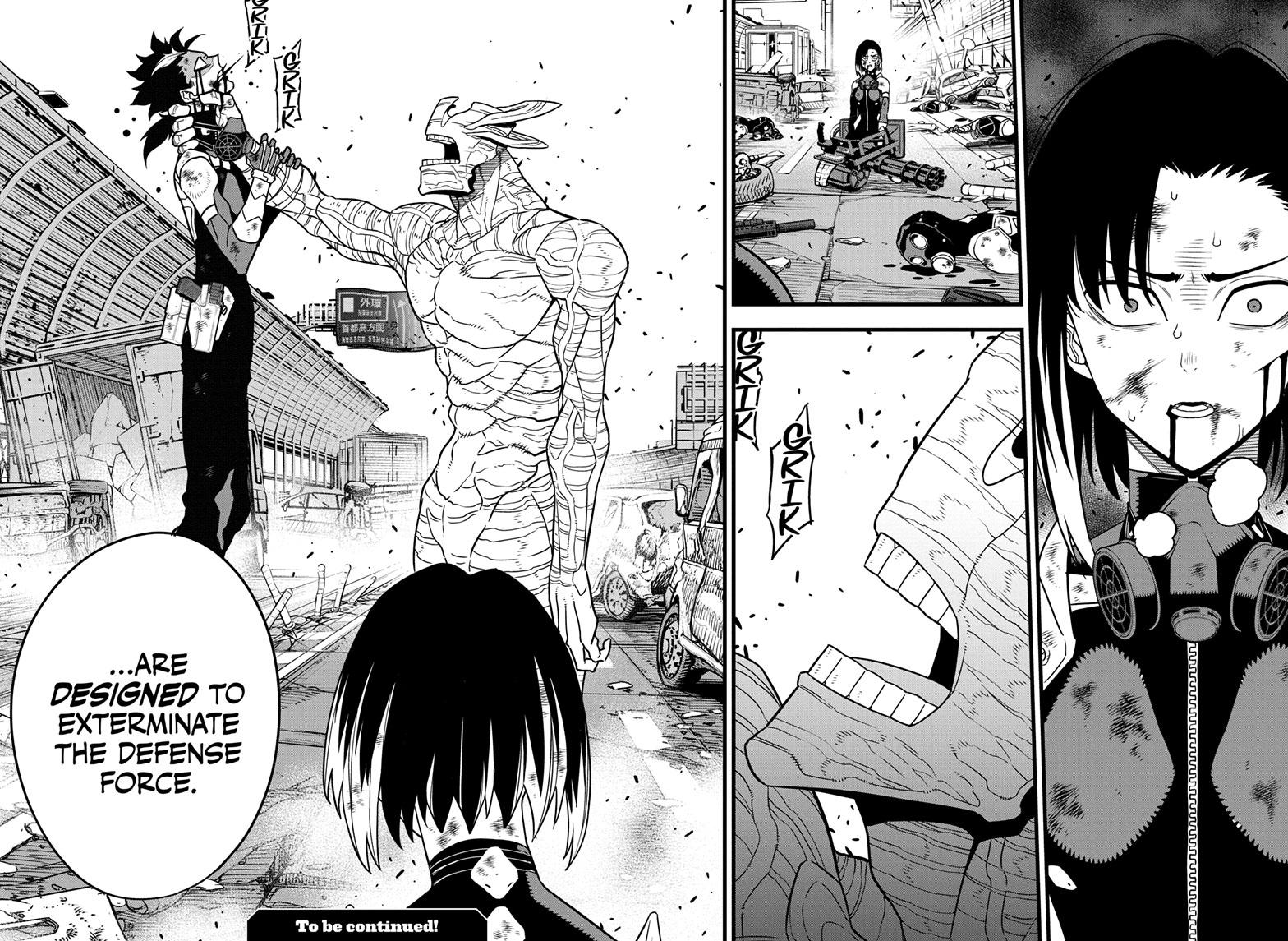 Read Kaiju No.8 ENGLISH Manga Online