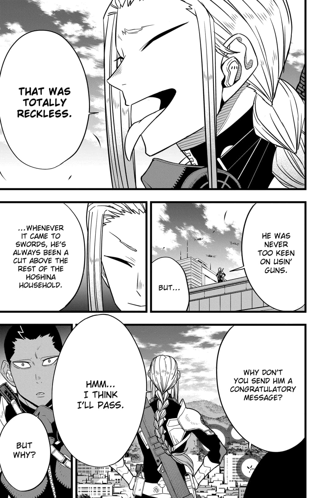 Read Kaiju No.8 ENGLISH Manga Online