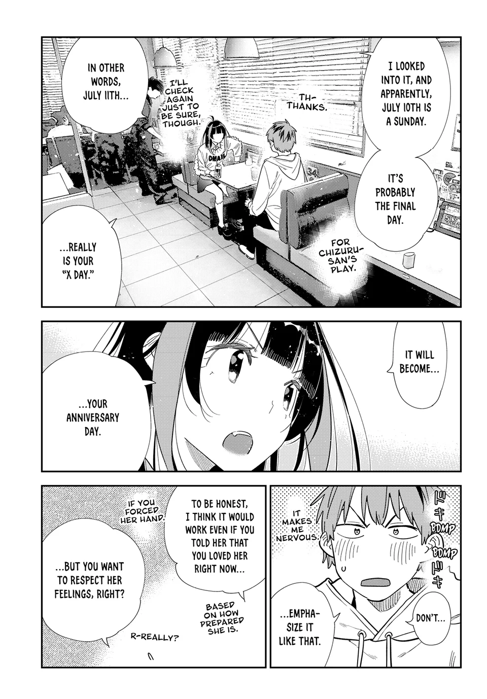 Read Kanojo, Okarishimasu ENGLISH Manga Online