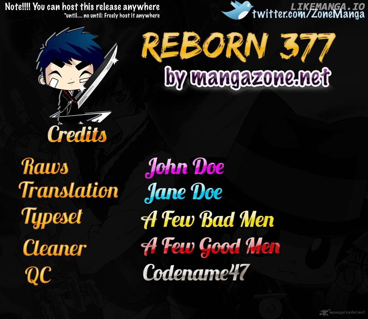 Read Kateikyoushi Hitman Reborn! ENGLISH Manga Online