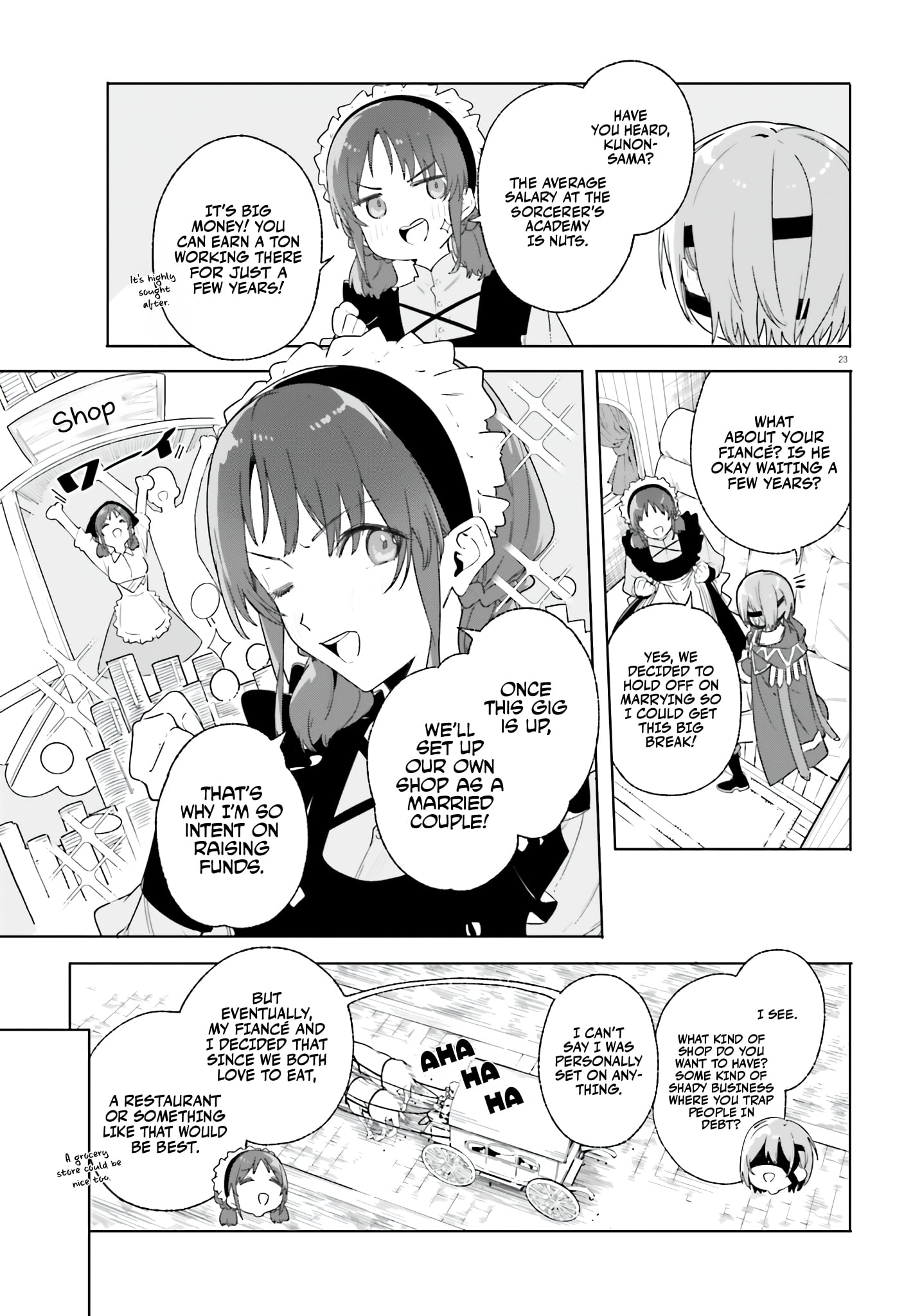 Read Kunon the Sorcerer Can See ENGLISH Manga Online