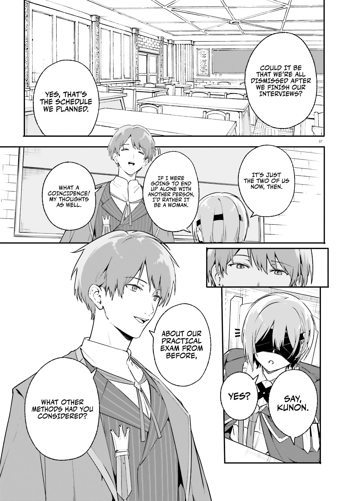 Read Kunon the Sorcerer Can See ENGLISH Manga Online