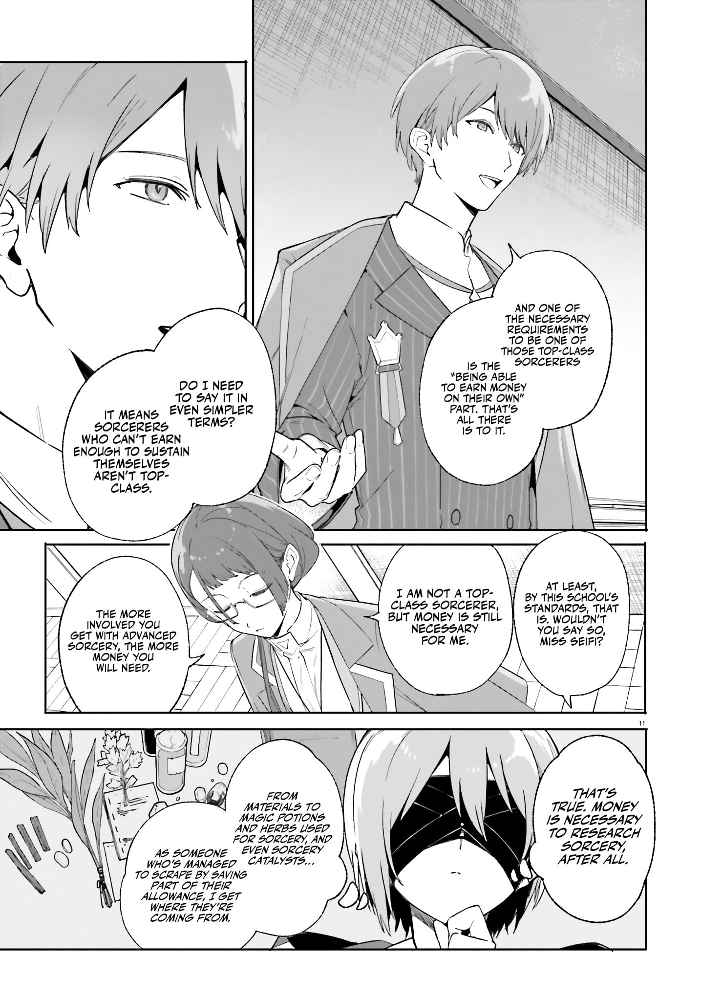 Read Kunon the Sorcerer Can See ENGLISH Manga Online