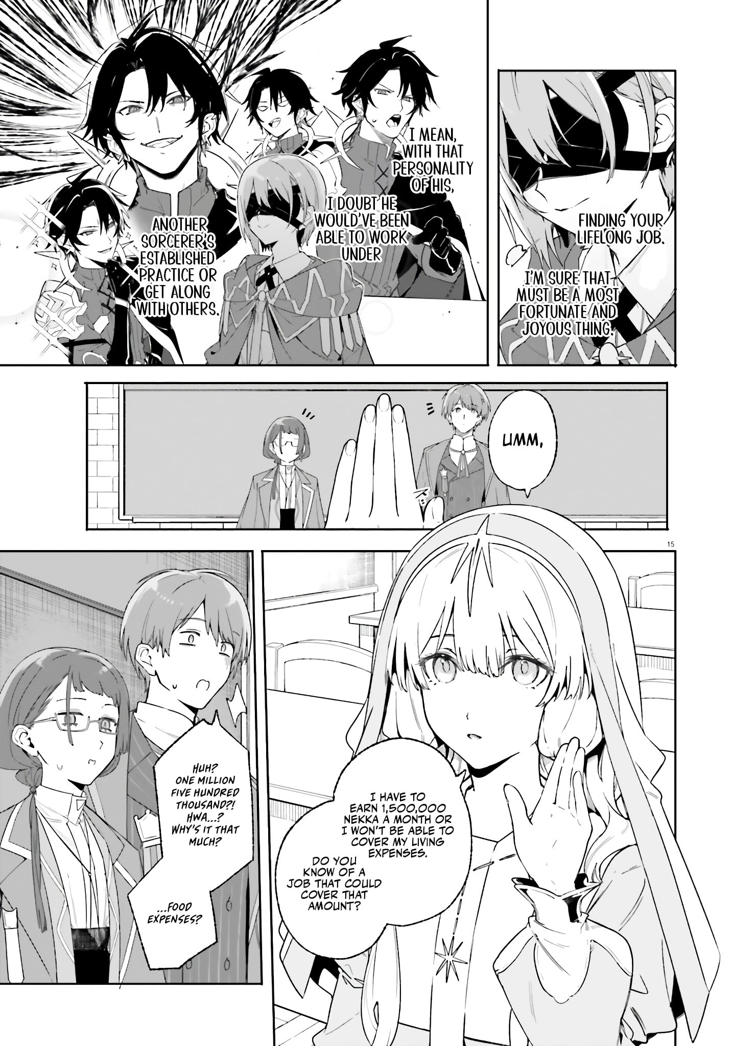 Read Kunon the Sorcerer Can See ENGLISH Manga Online