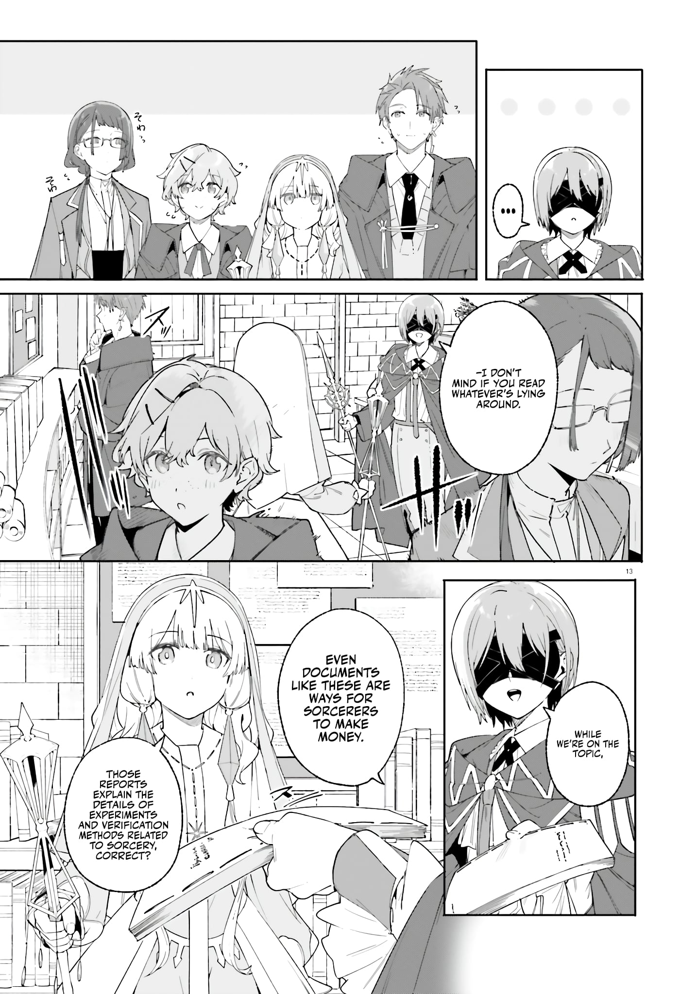 Read Kunon the Sorcerer Can See ENGLISH Manga Online