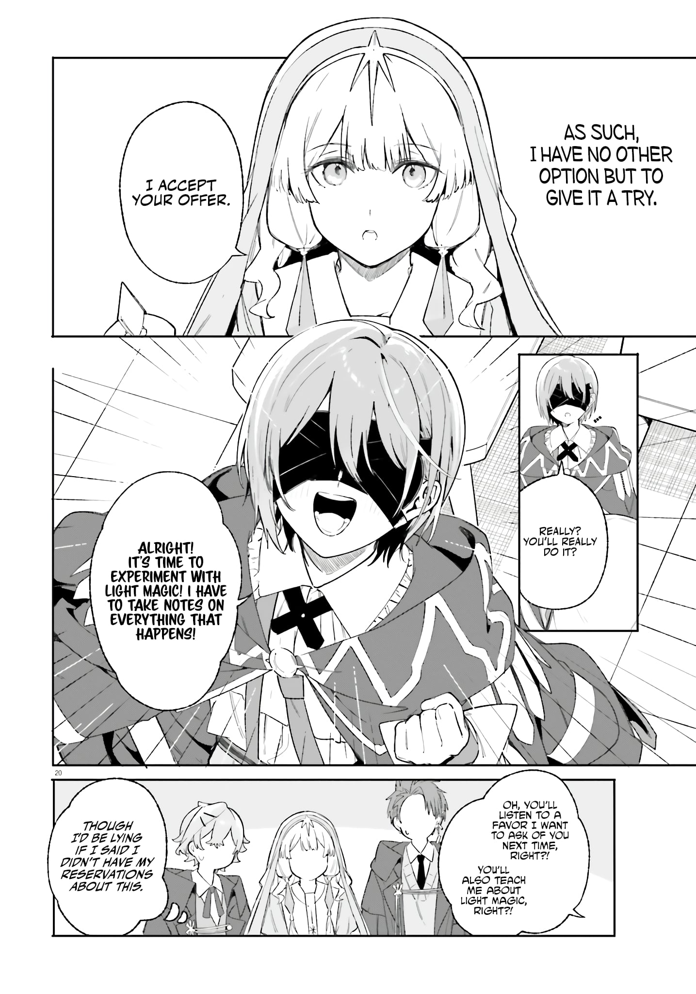 Read Kunon the Sorcerer Can See ENGLISH Manga Online