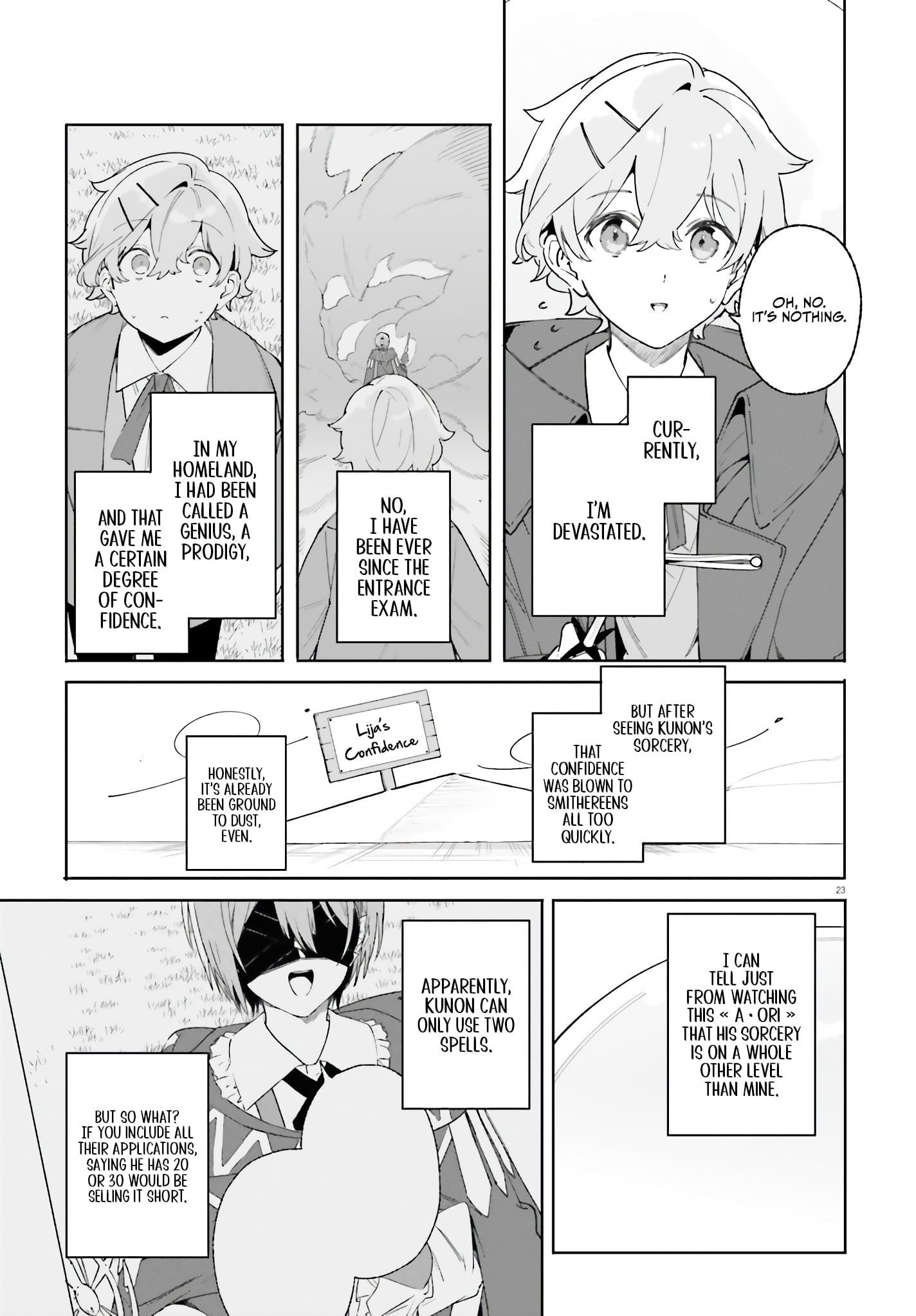 Read Kunon the Sorcerer Can See ENGLISH Manga Online