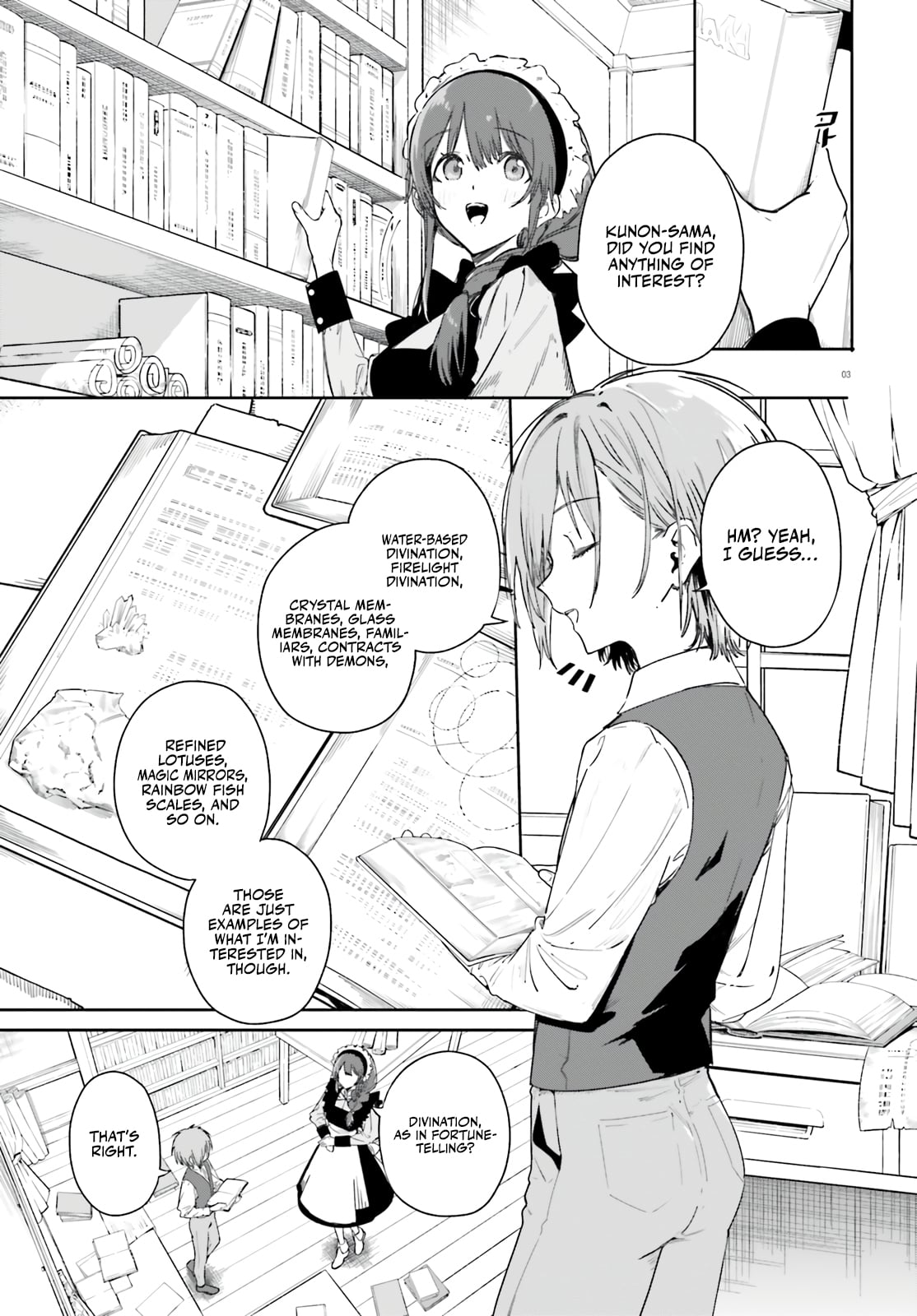 Read Kunon the Sorcerer Can See ENGLISH Manga Online