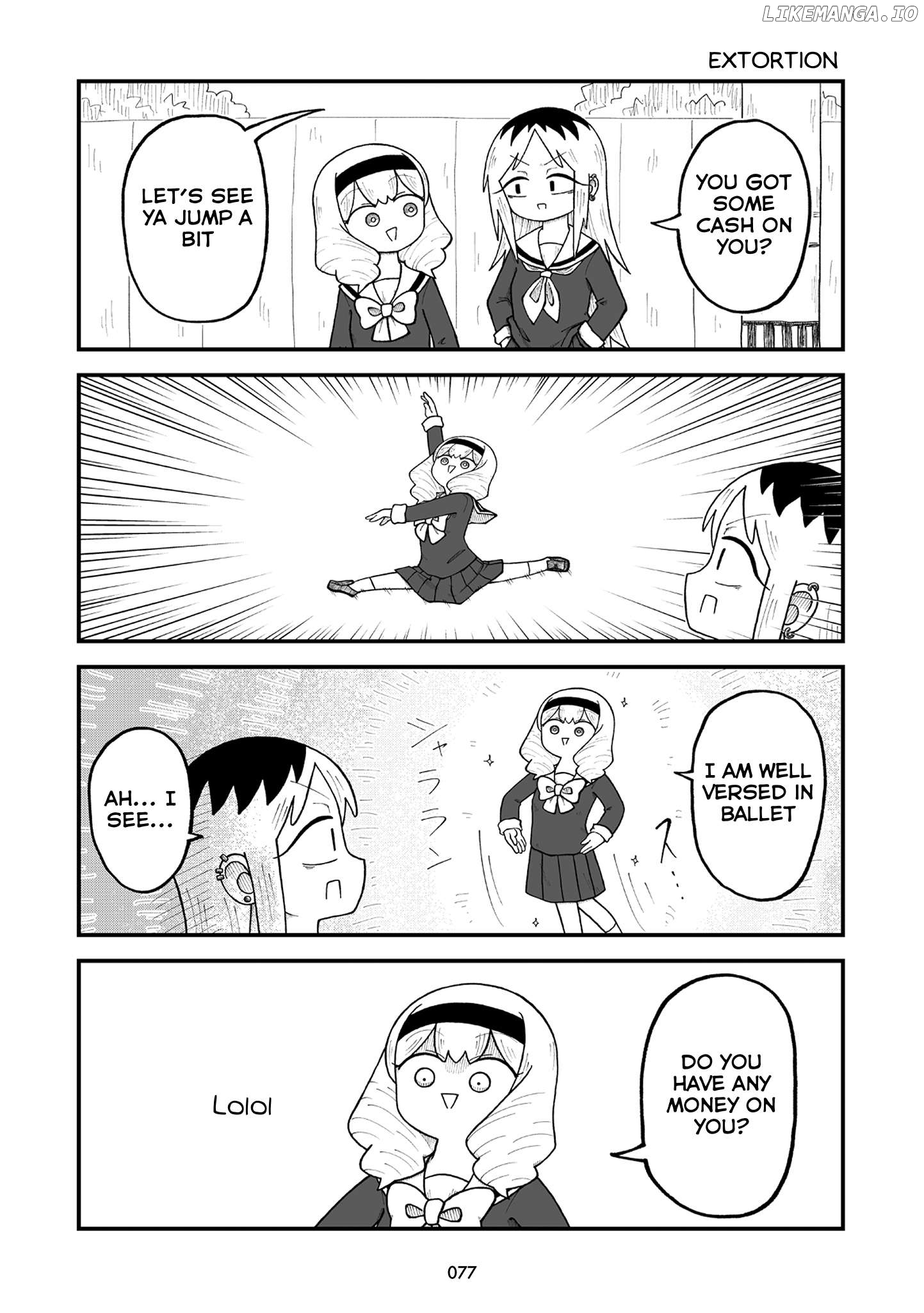 Read Kyatapi Land ENGLISH Manga Online