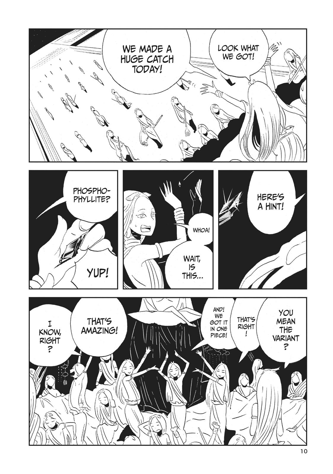 Read Land of the Lustrous ENGLISH Manga Online