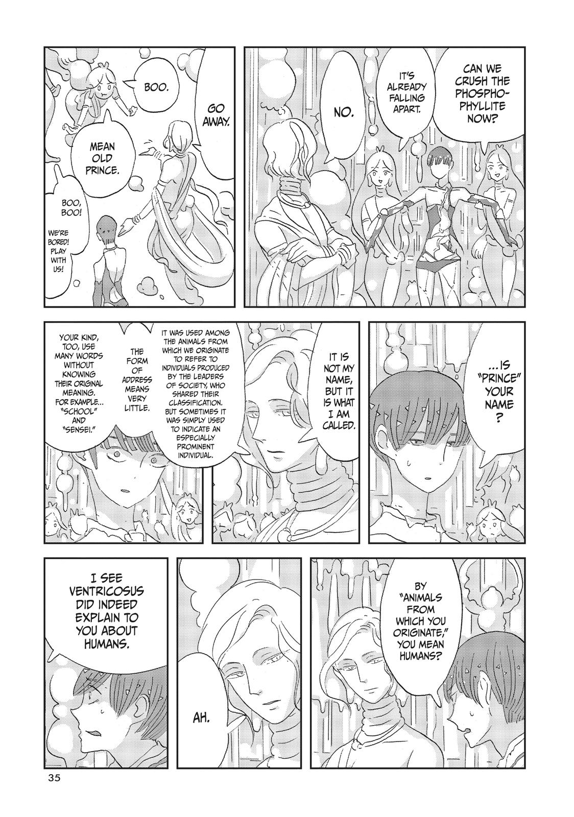 Read Land of the Lustrous ENGLISH Manga Online