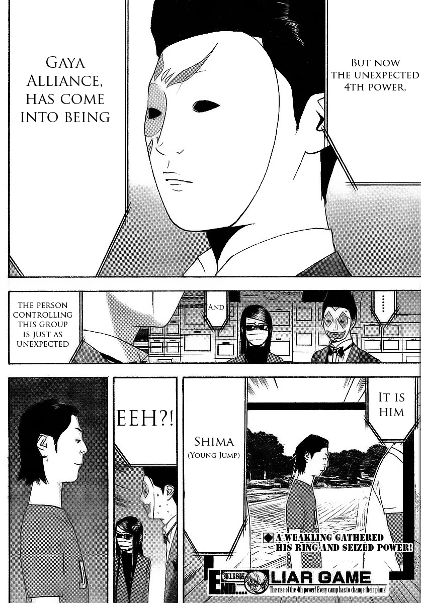 Read Liar Game ENGLISH Manga Online