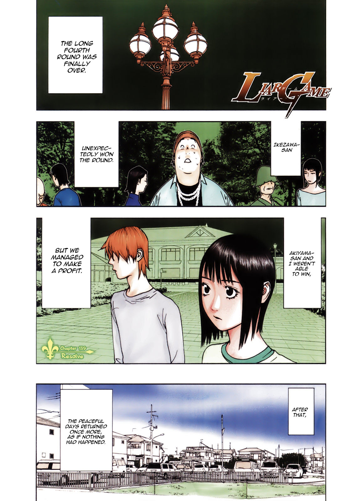 Read Liar Game ENGLISH Manga Online