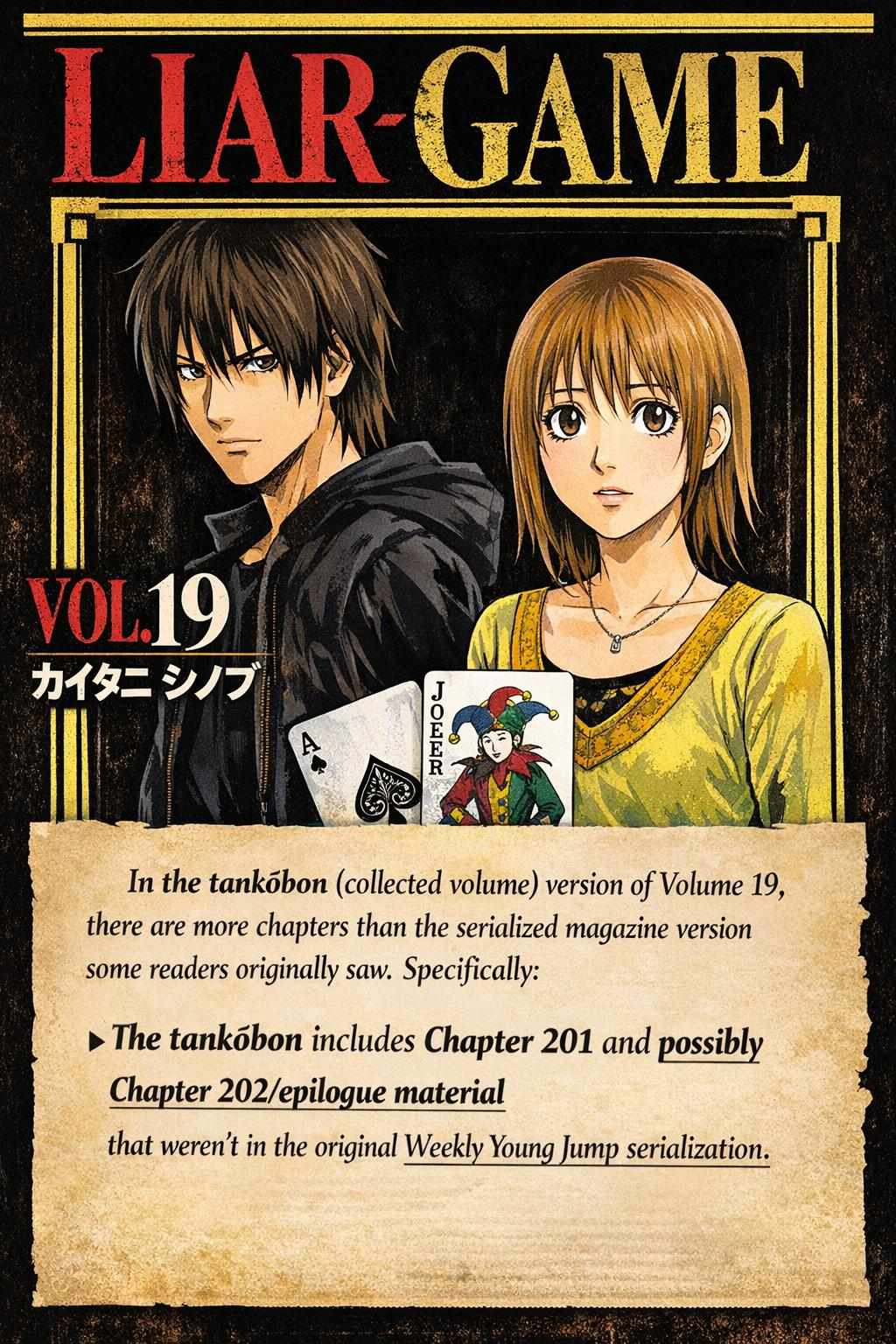 Read Liar Game ENGLISH Manga Online