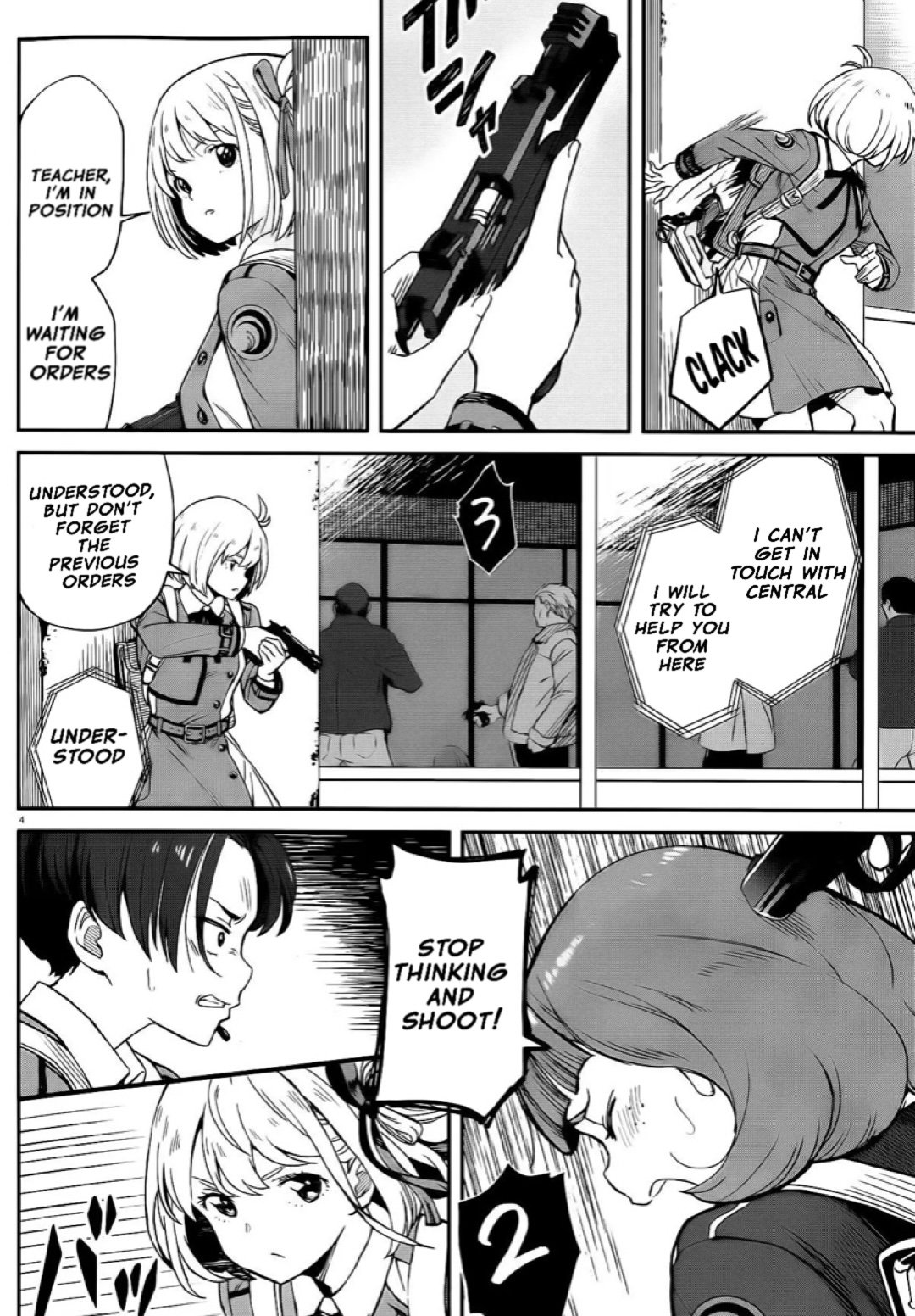 Read Lycoris Recoil ENGLISH Manga Online