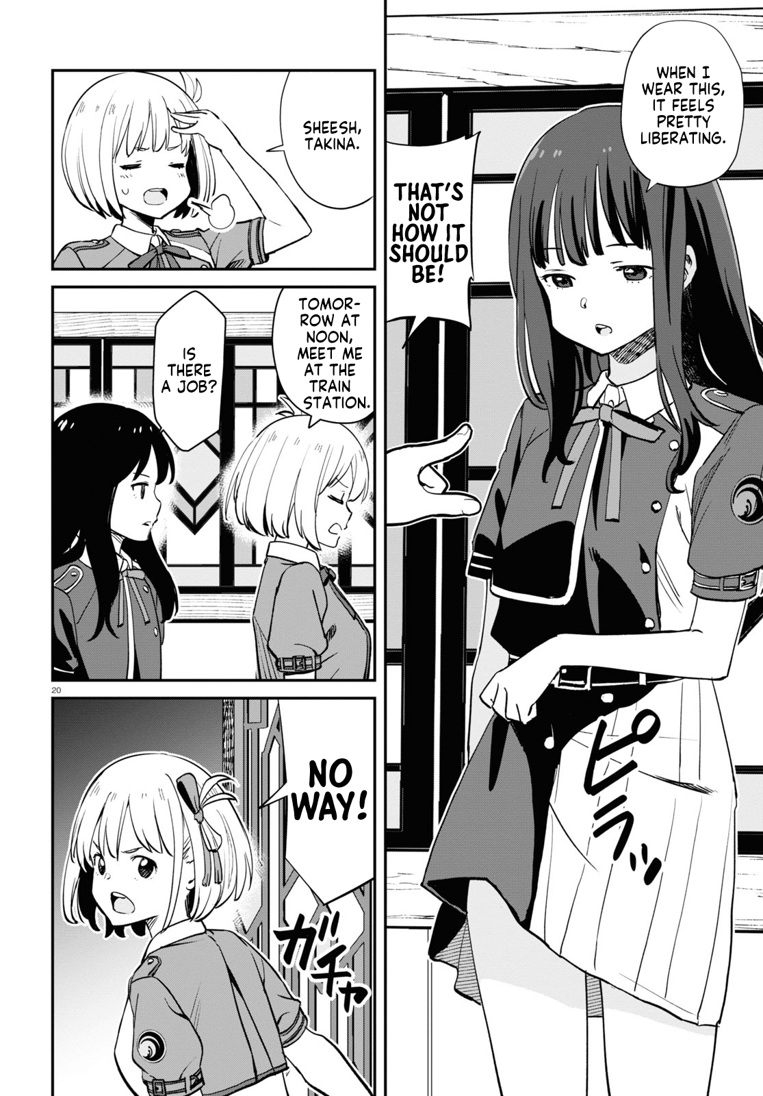 Read Lycoris Recoil ENGLISH Manga Online