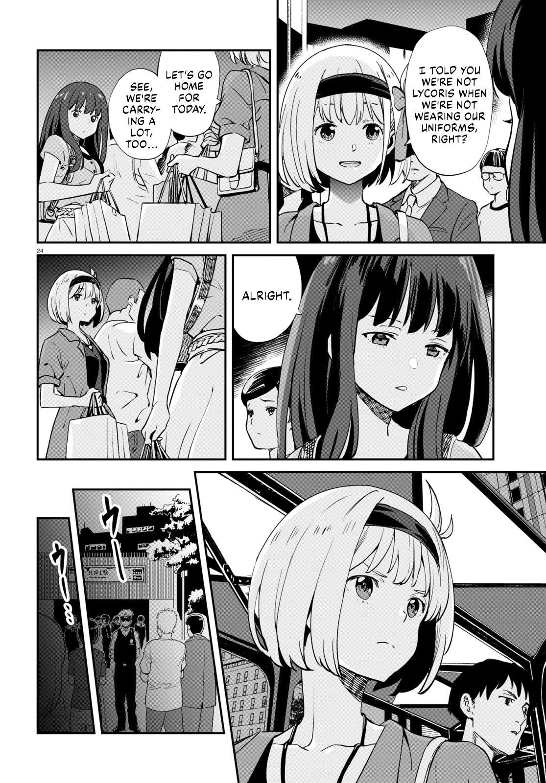 Read Lycoris Recoil ENGLISH Manga Online