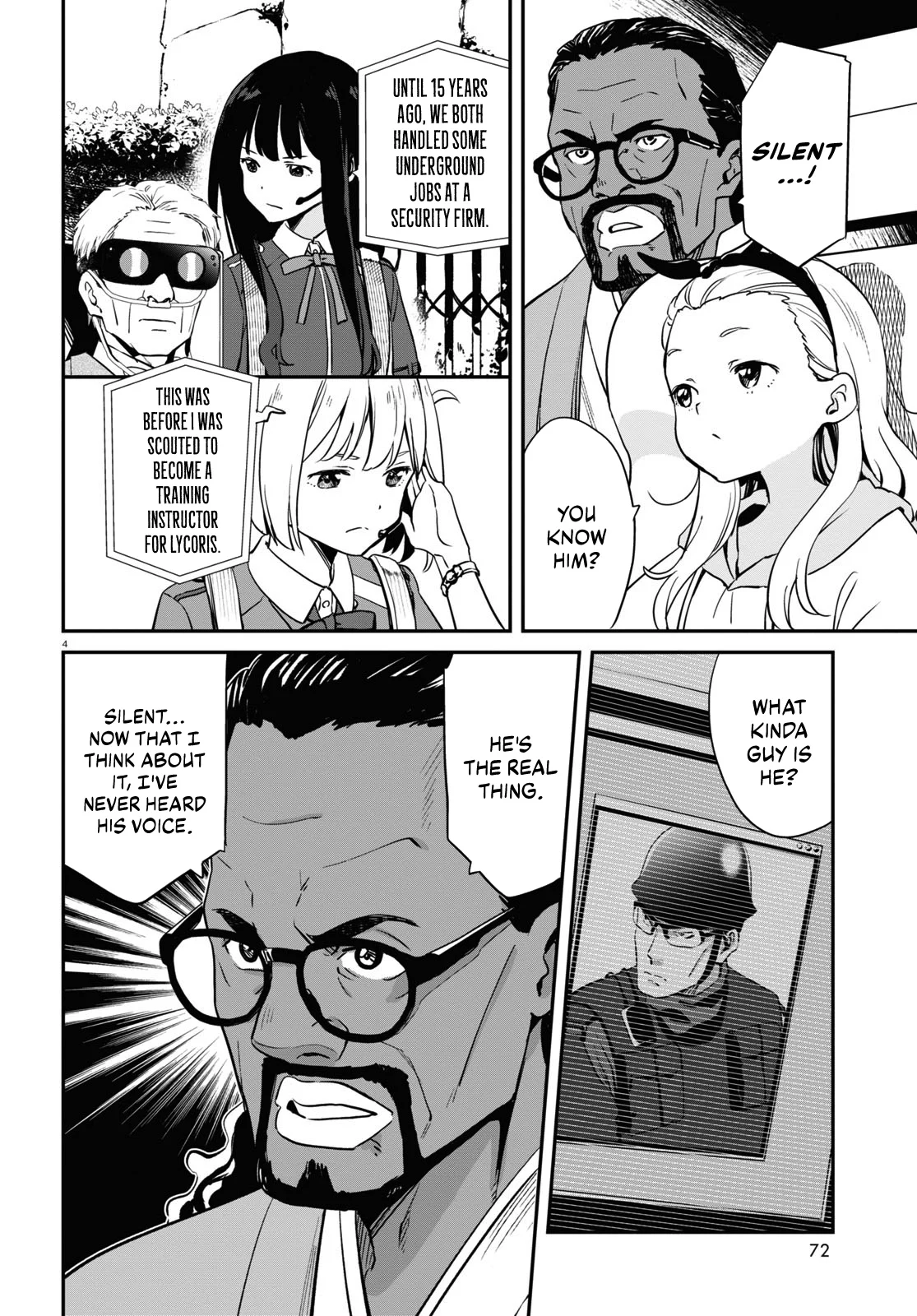 Read Lycoris Recoil ENGLISH Manga Online