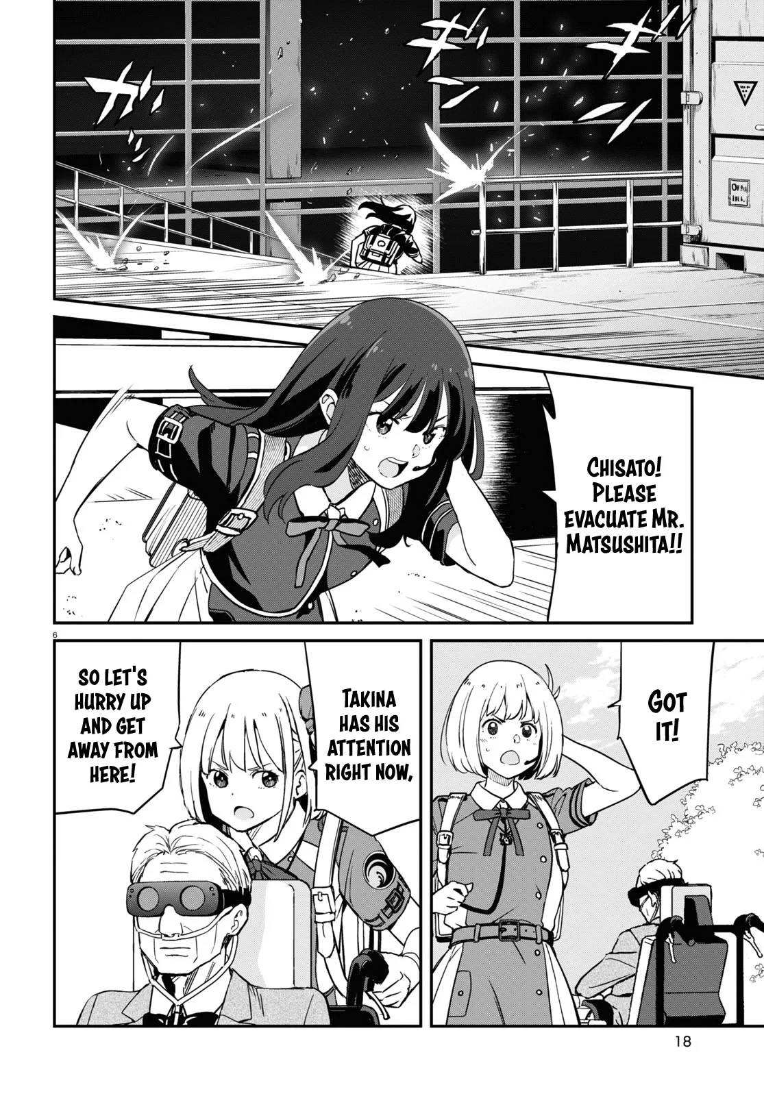 Read Lycoris Recoil ENGLISH Manga Online