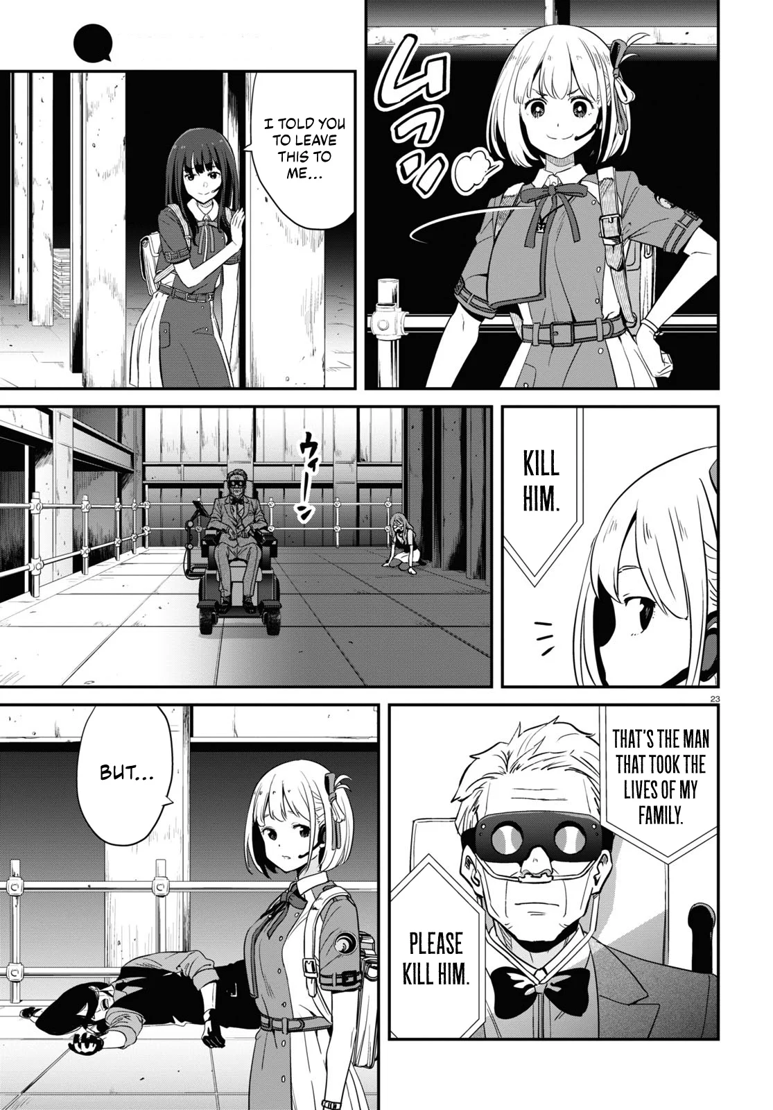 Read Lycoris Recoil ENGLISH Manga Online