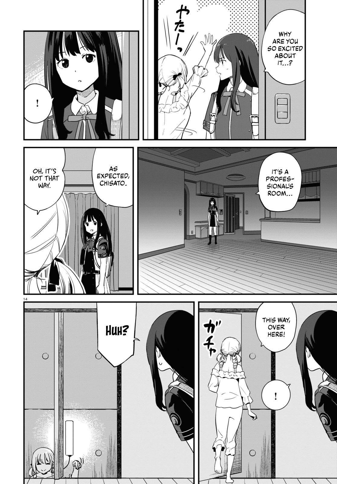 Read Lycoris Recoil ENGLISH Manga Online