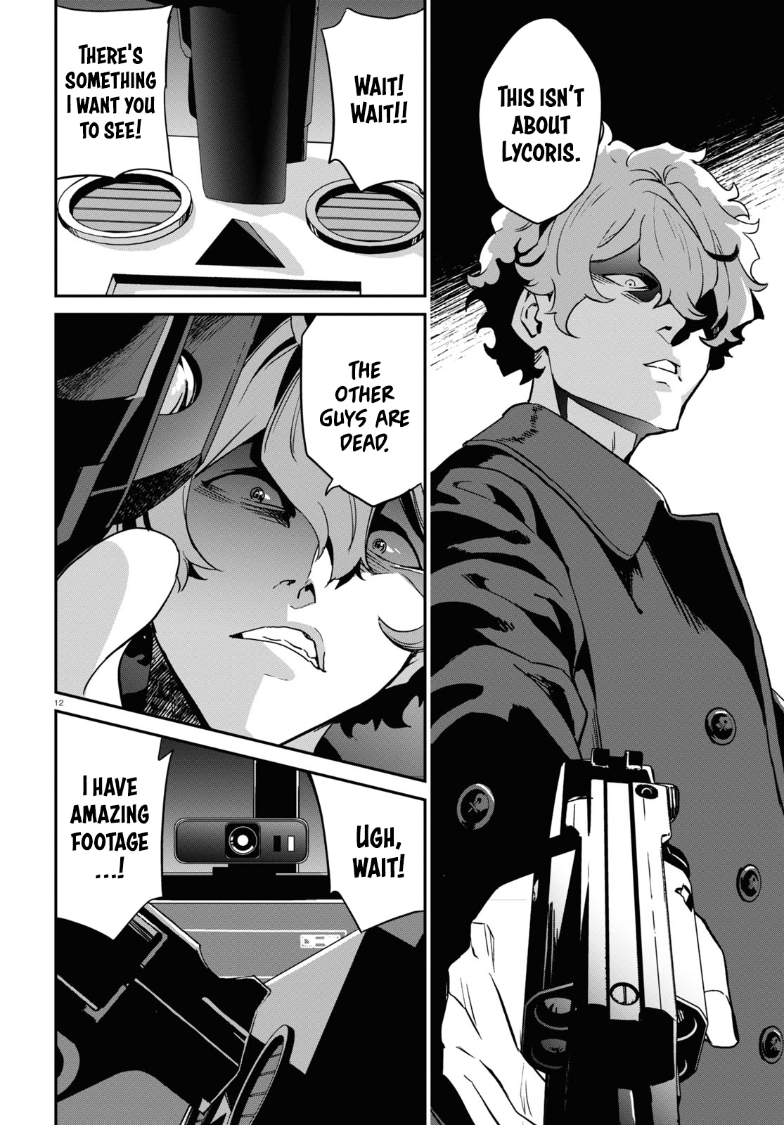 Read Lycoris Recoil ENGLISH Manga Online