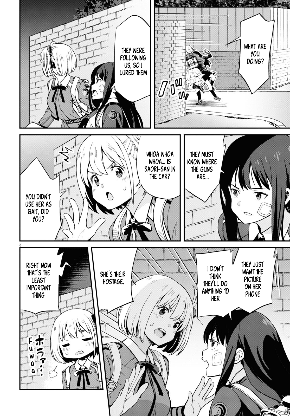 Read Lycoris Recoil ENGLISH Manga Online