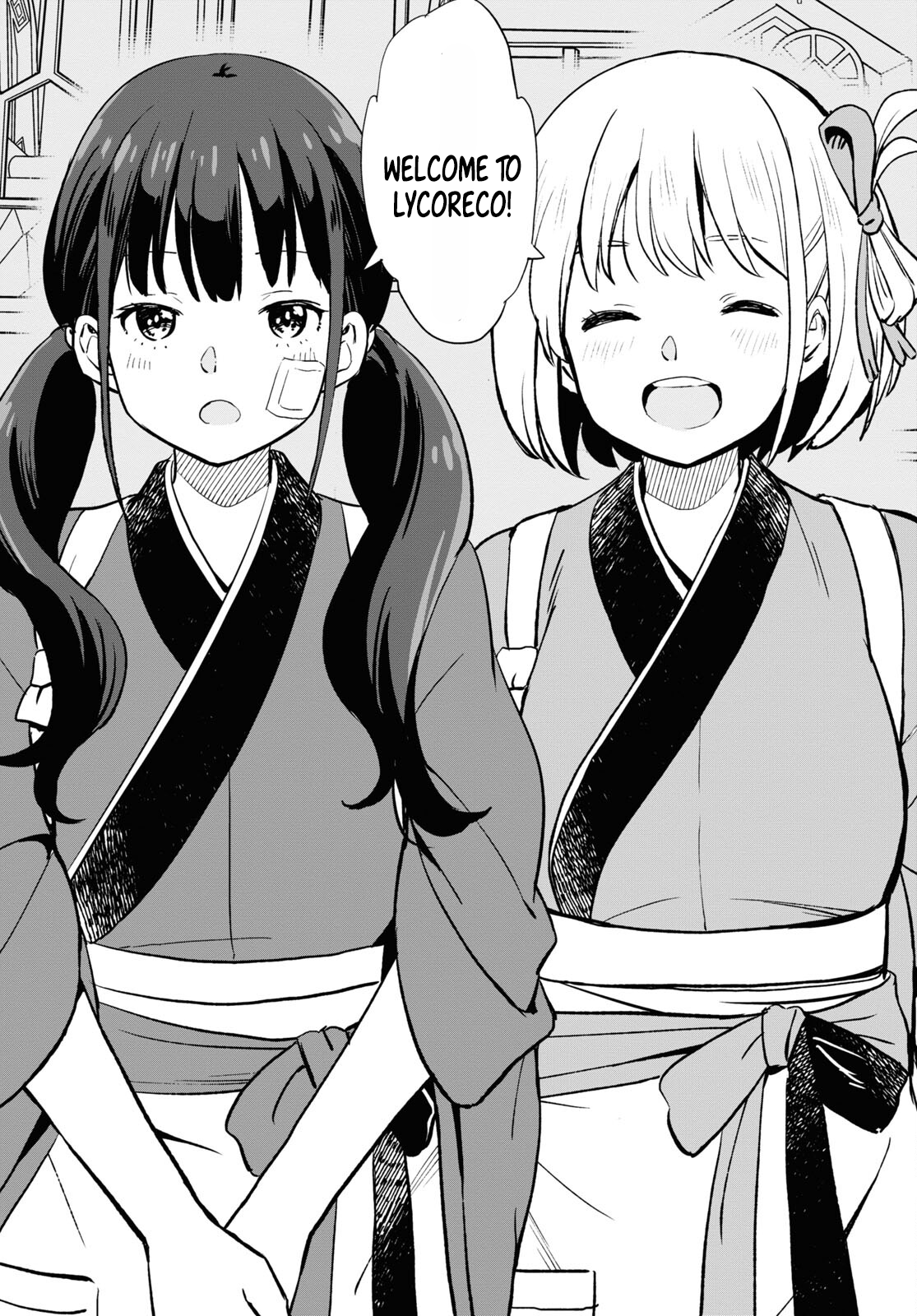 Read Lycoris Recoil ENGLISH Manga Online