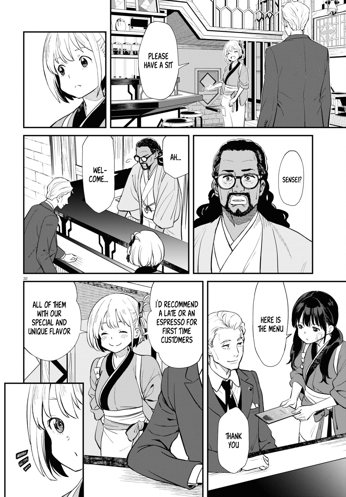 Read Lycoris Recoil ENGLISH Manga Online