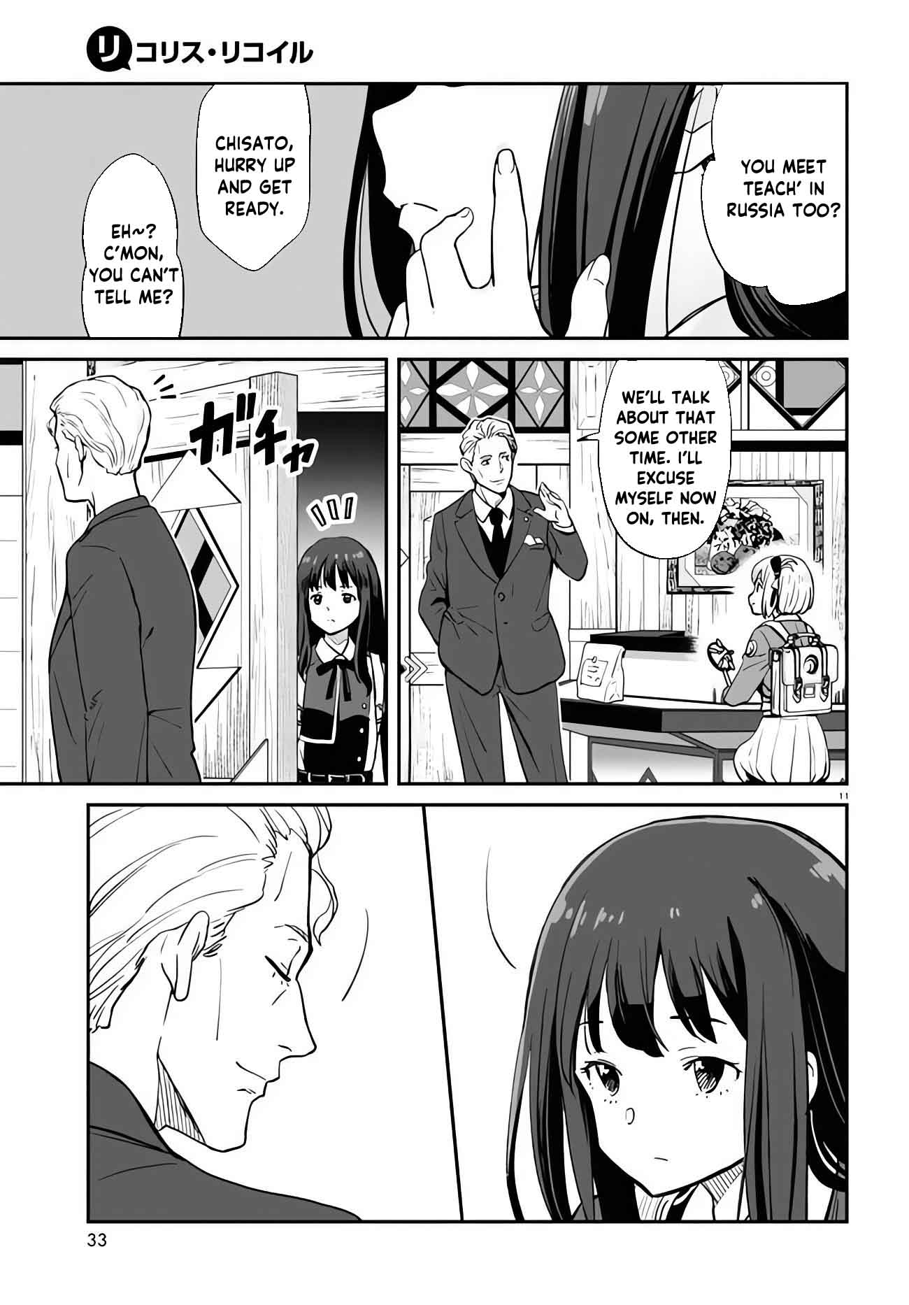 Read Lycoris Recoil ENGLISH Manga Online