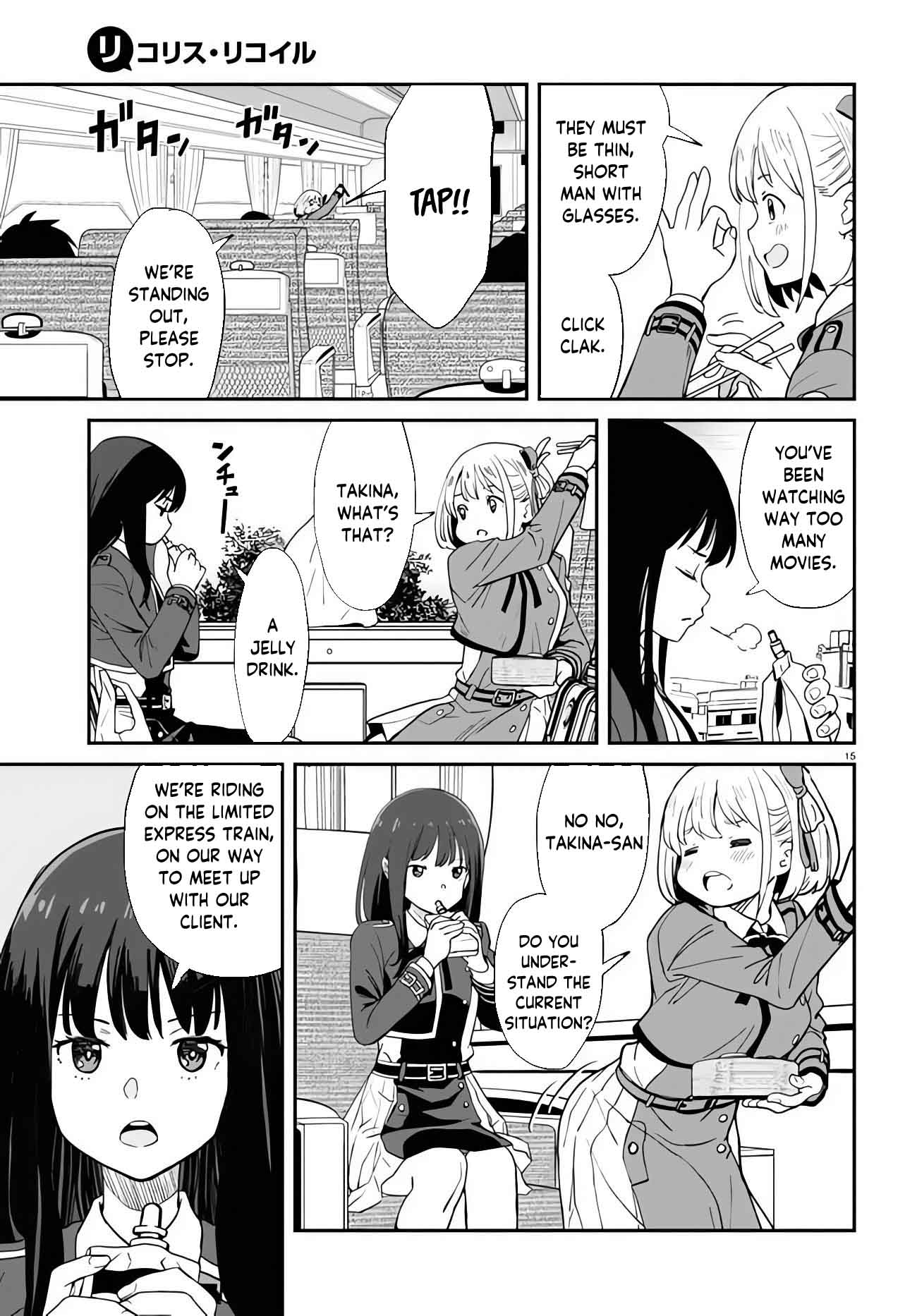 Read Lycoris Recoil ENGLISH Manga Online