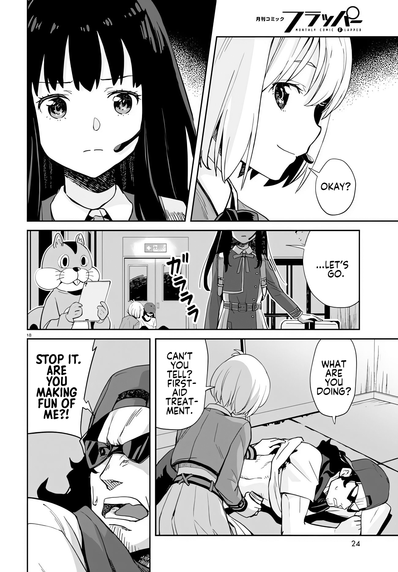 Read Lycoris Recoil ENGLISH Manga Online