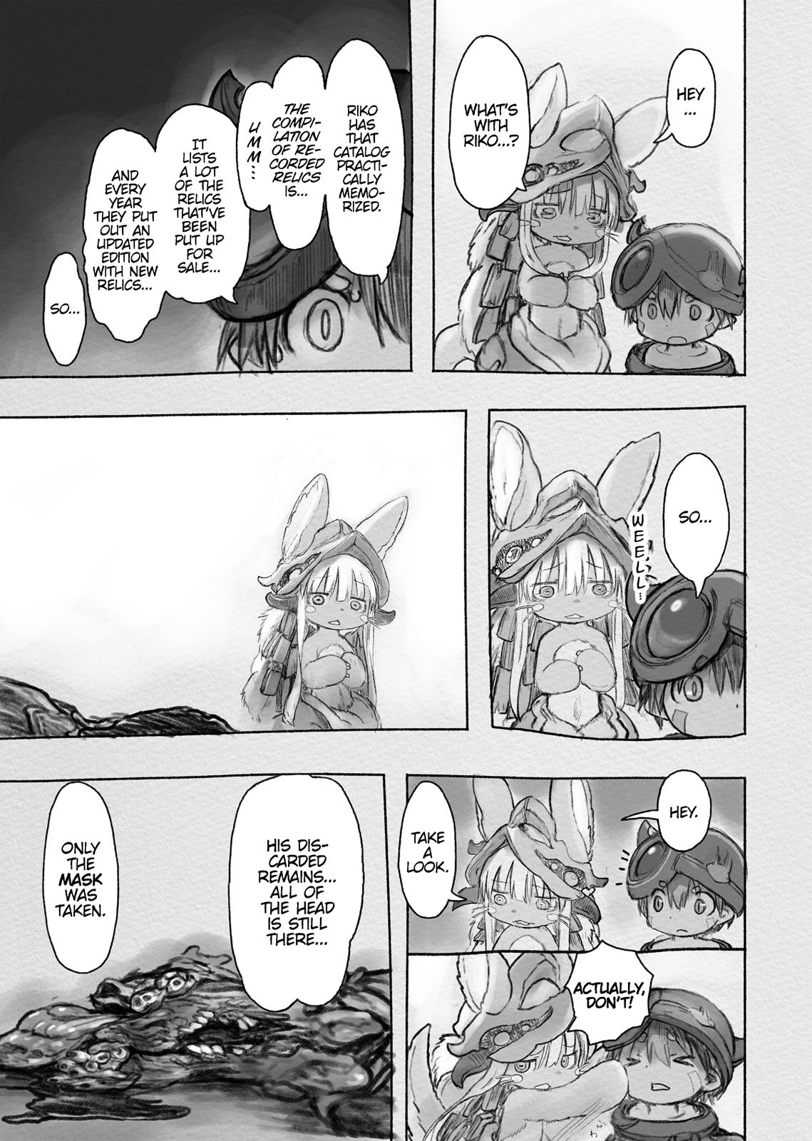 Read Made in Abyss ENGLISH Manga Online