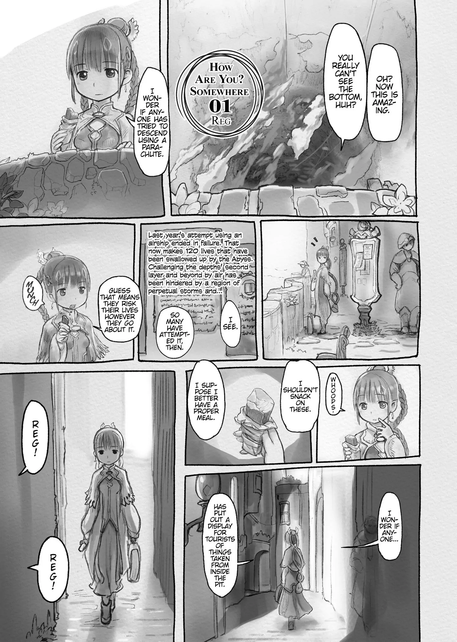Read Made in Abyss ENGLISH Manga Online