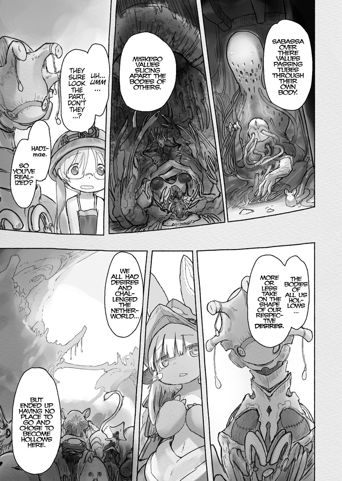 Read Made in Abyss ENGLISH Manga Online