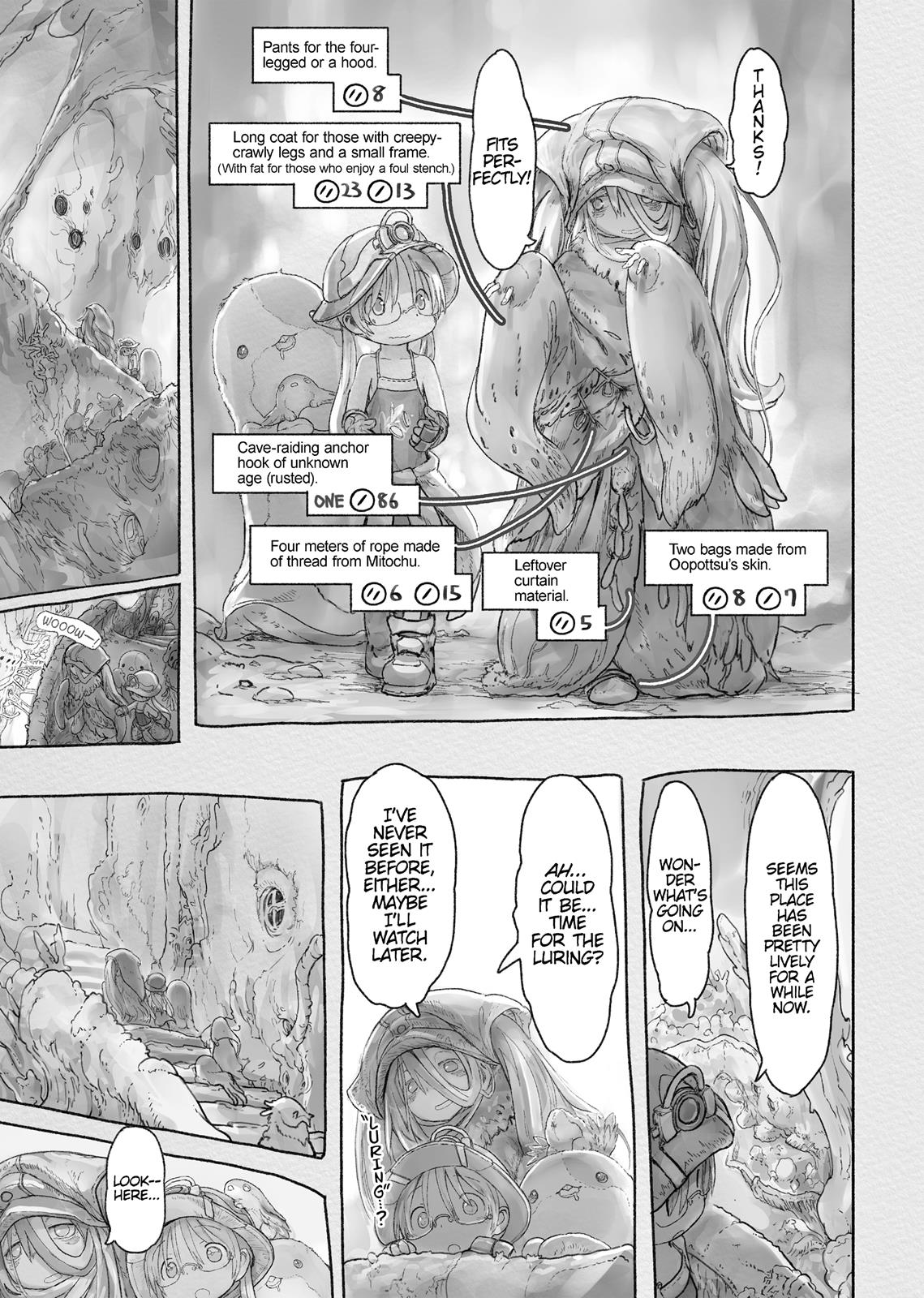 Read Made in Abyss ENGLISH Manga Online