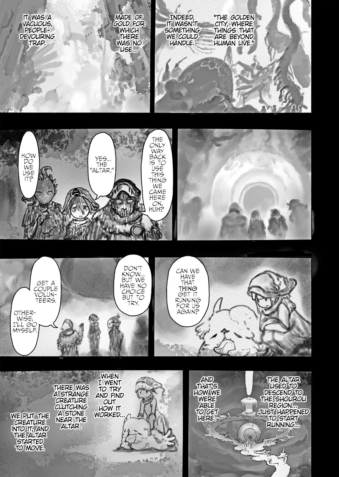 Read Made in Abyss ENGLISH Manga Online