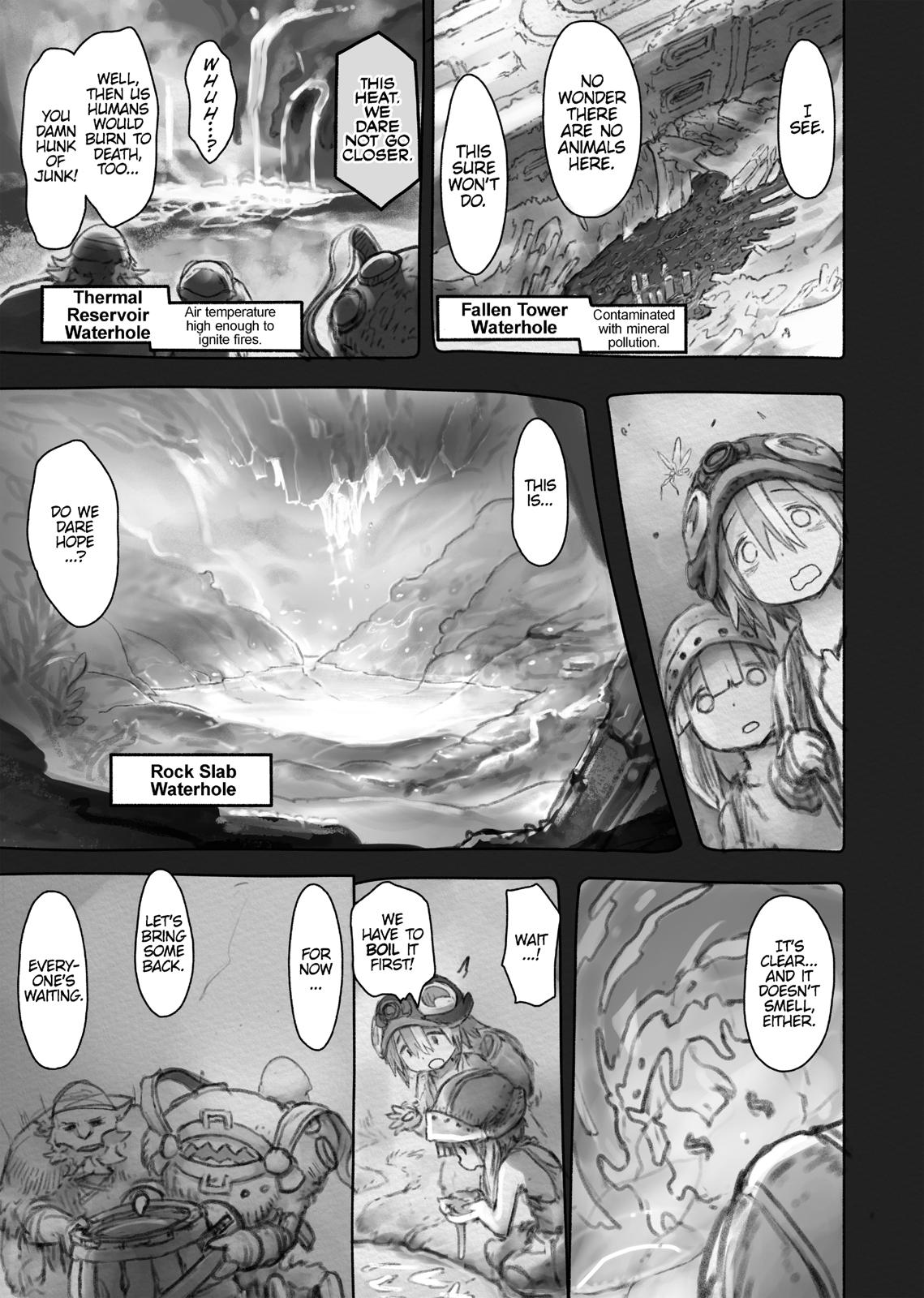 Read Made in Abyss ENGLISH Manga Online