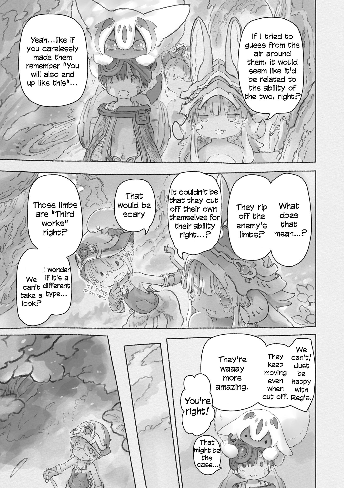 Read Made in Abyss ENGLISH Manga Online