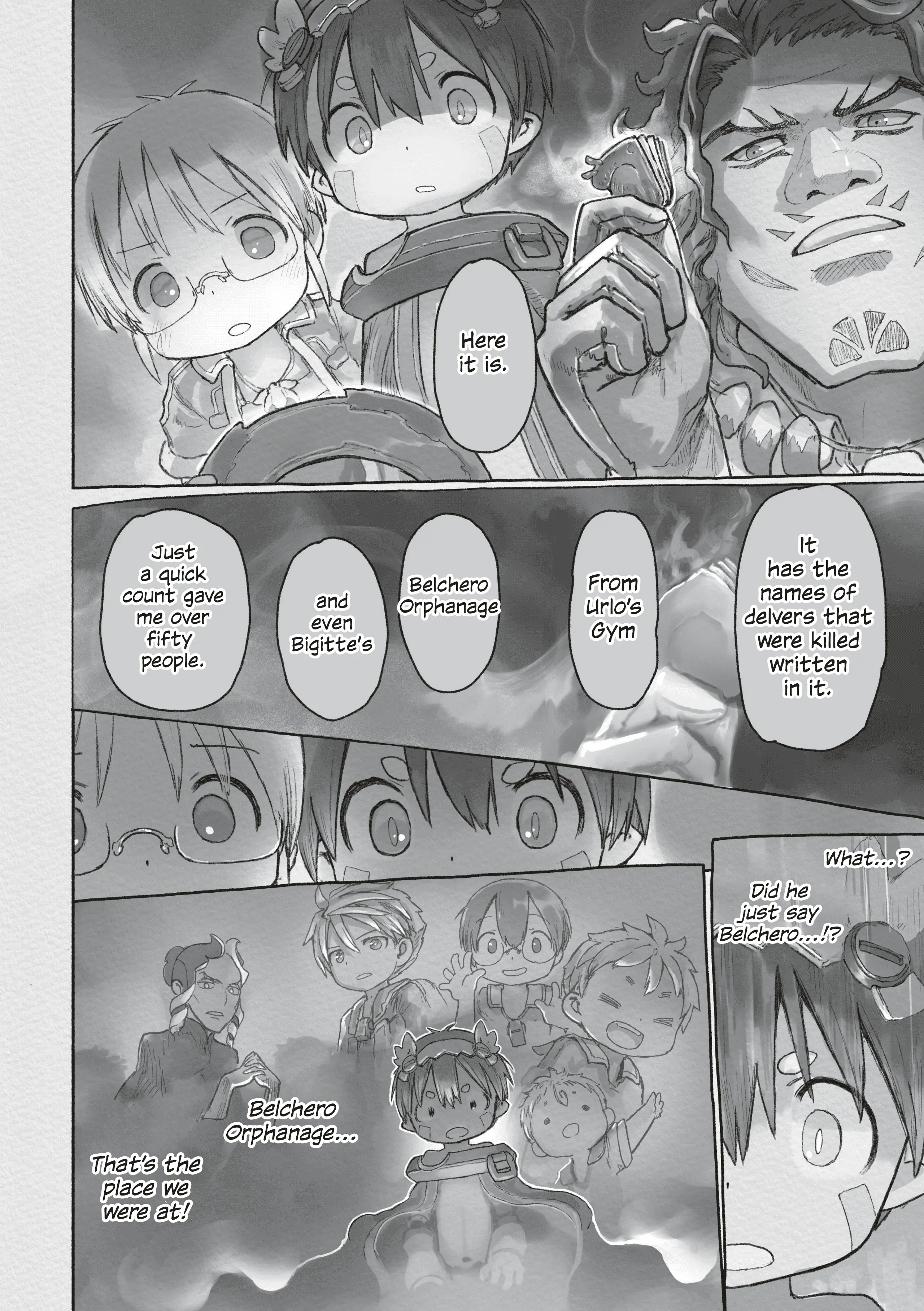 Read Made in Abyss ENGLISH Manga Online