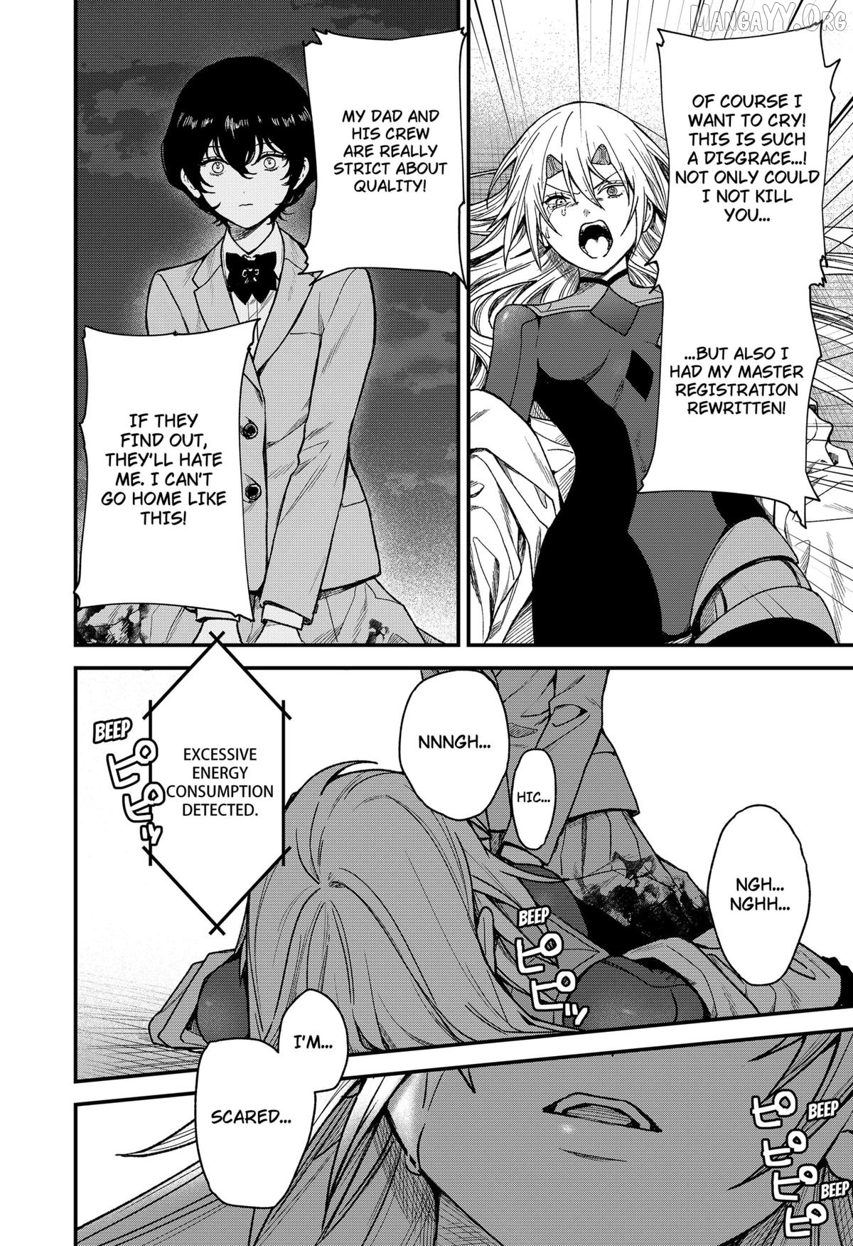 Read Manaka the Human and the Slaughter Robot ENGLISH Manga Online
