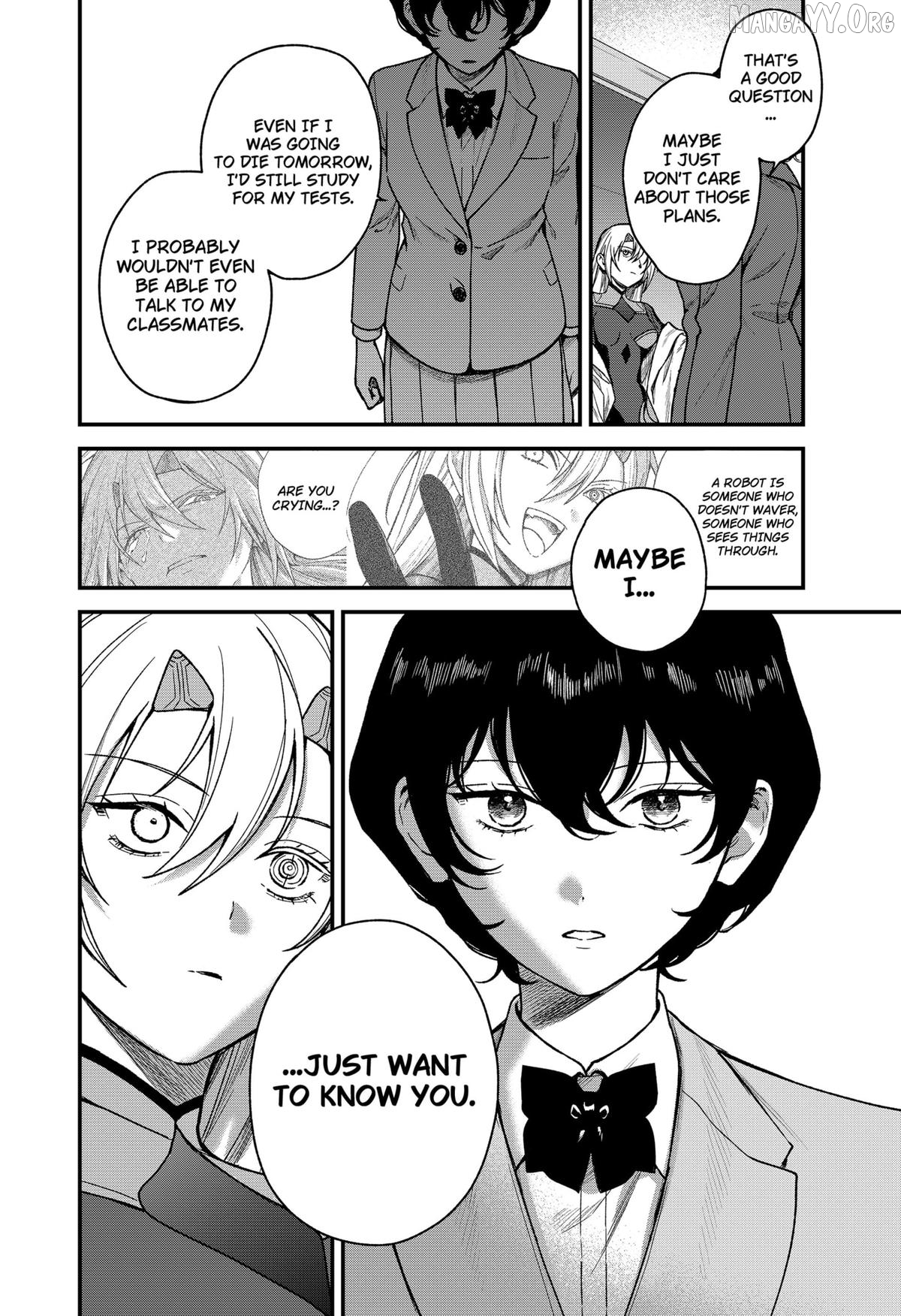 Read Manaka the Human and the Slaughter Robot ENGLISH Manga Online
