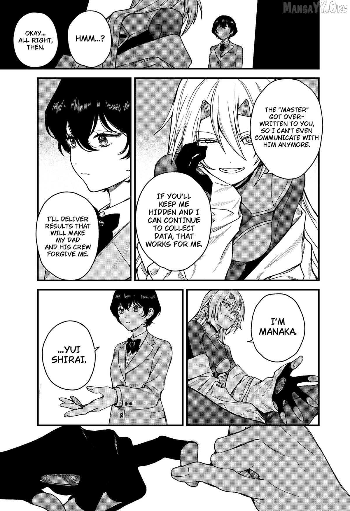 Read Manaka the Human and the Slaughter Robot ENGLISH Manga Online