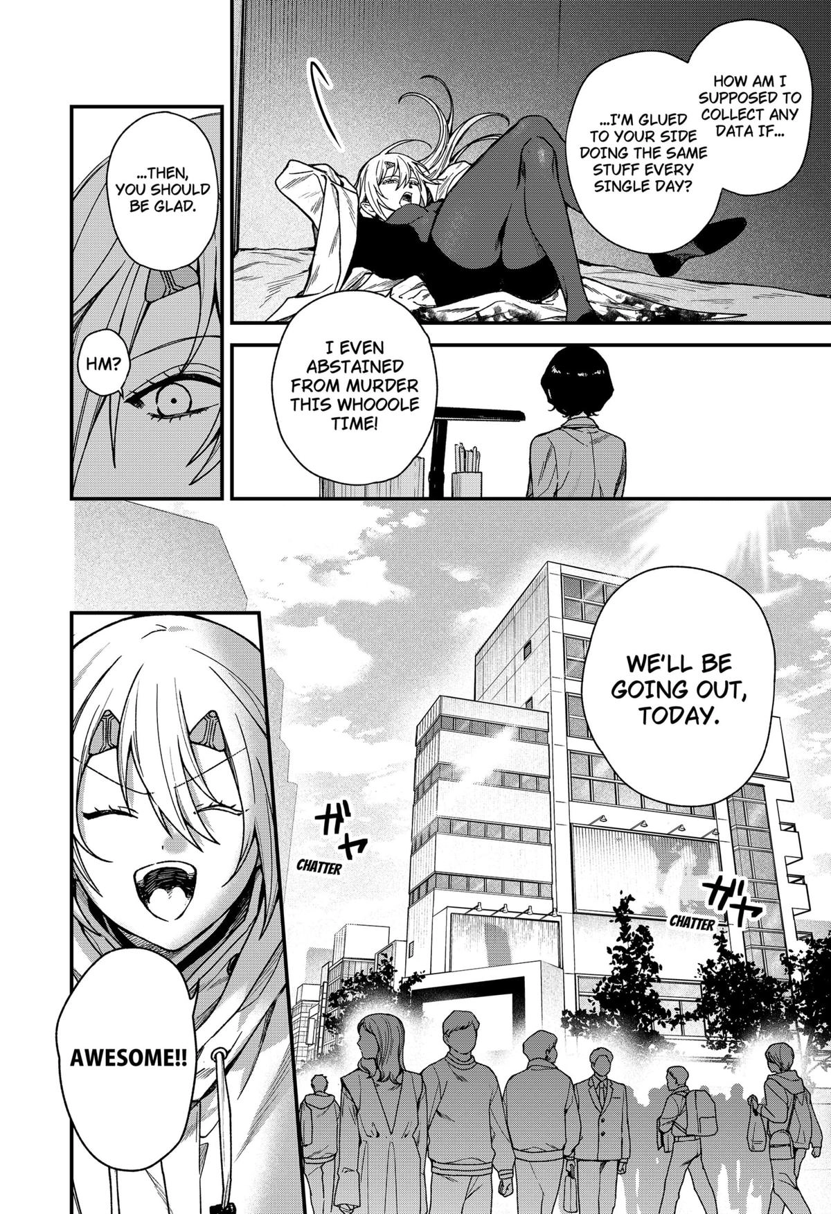 Read Manaka the Human and the Slaughter Robot ENGLISH Manga Online